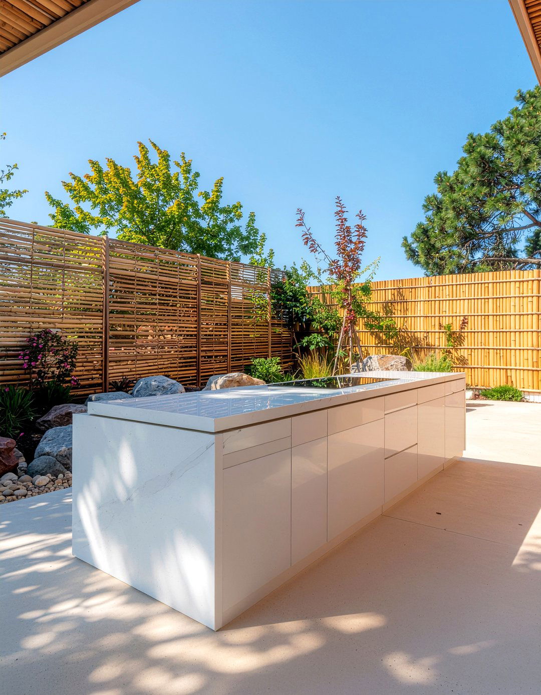 Minimalist Outdoor Kitchen Bar - 30 outdoor kitchen bar ideas