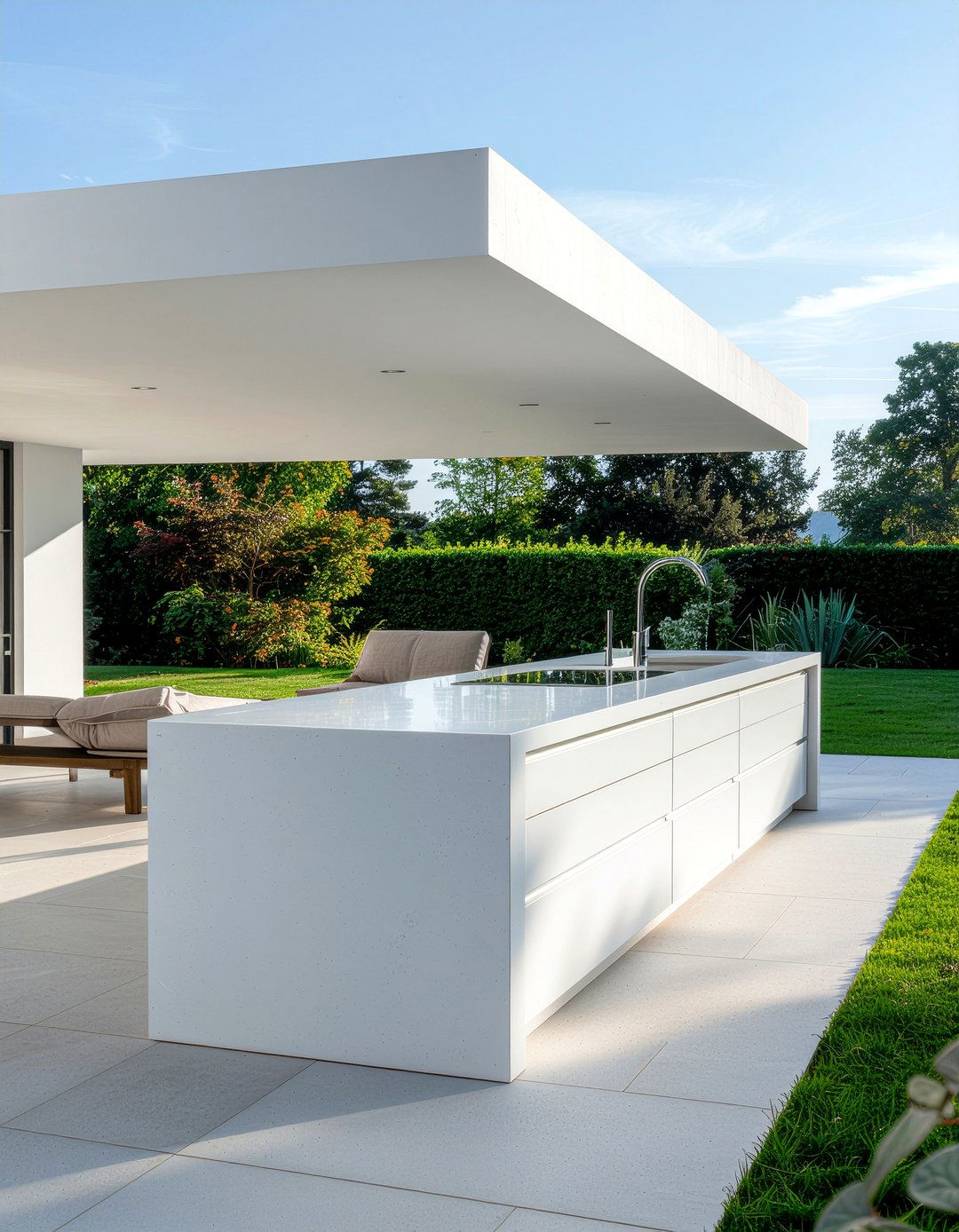 Minimalist Outdoor Kitchen Island - 30 outdoor kitchen island ideas