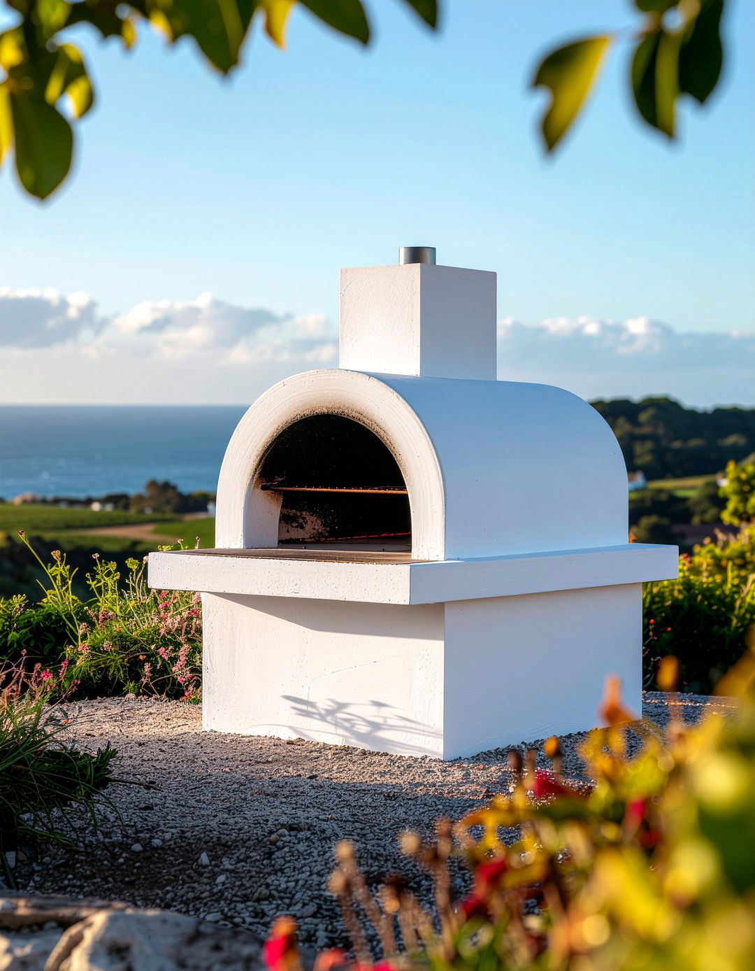 Minimalist Outdoor Pizza Oven - 30 outdoor kitchen pizza oven ideas