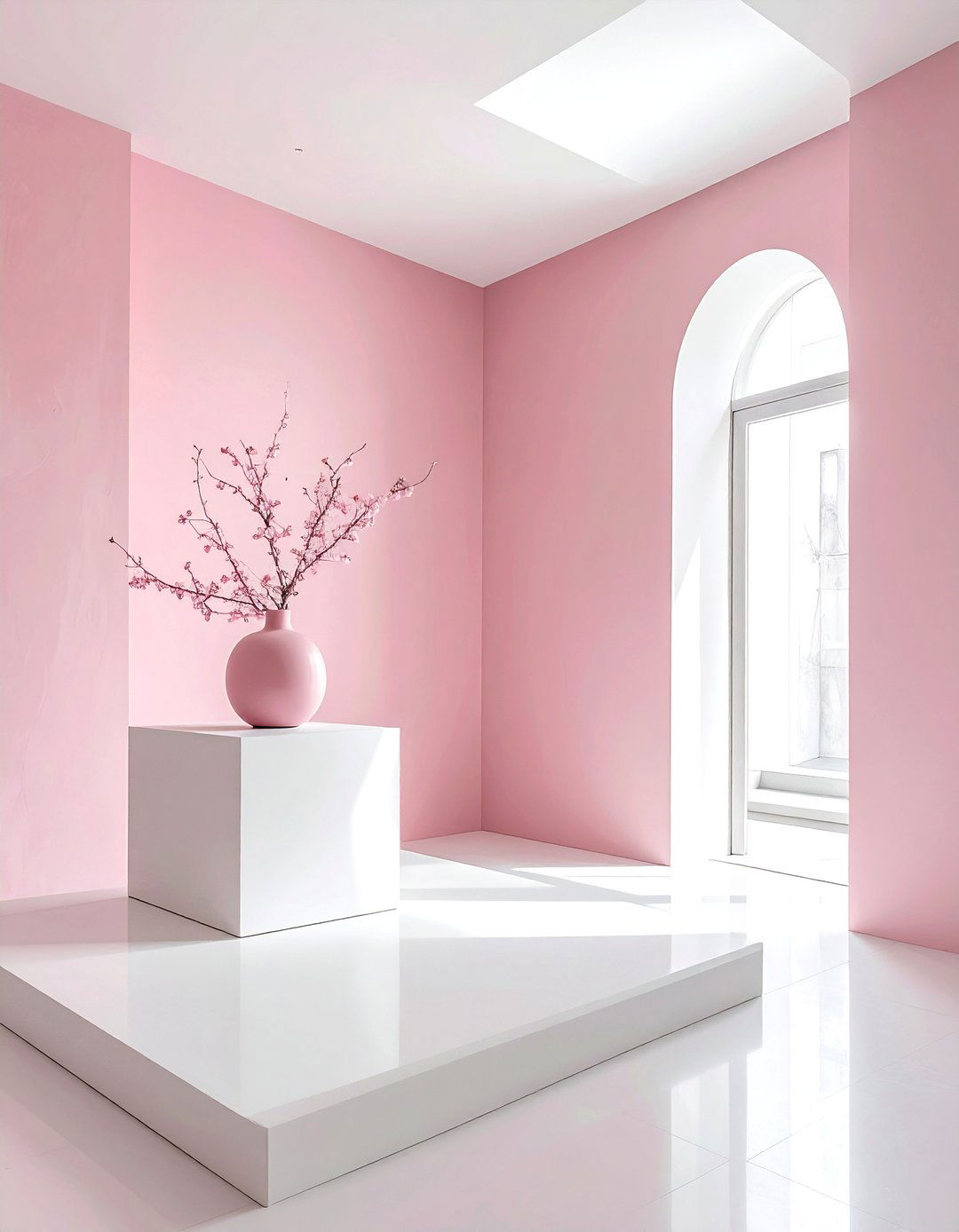 Minimalist Pink Decor - 30 pink decor ideas
