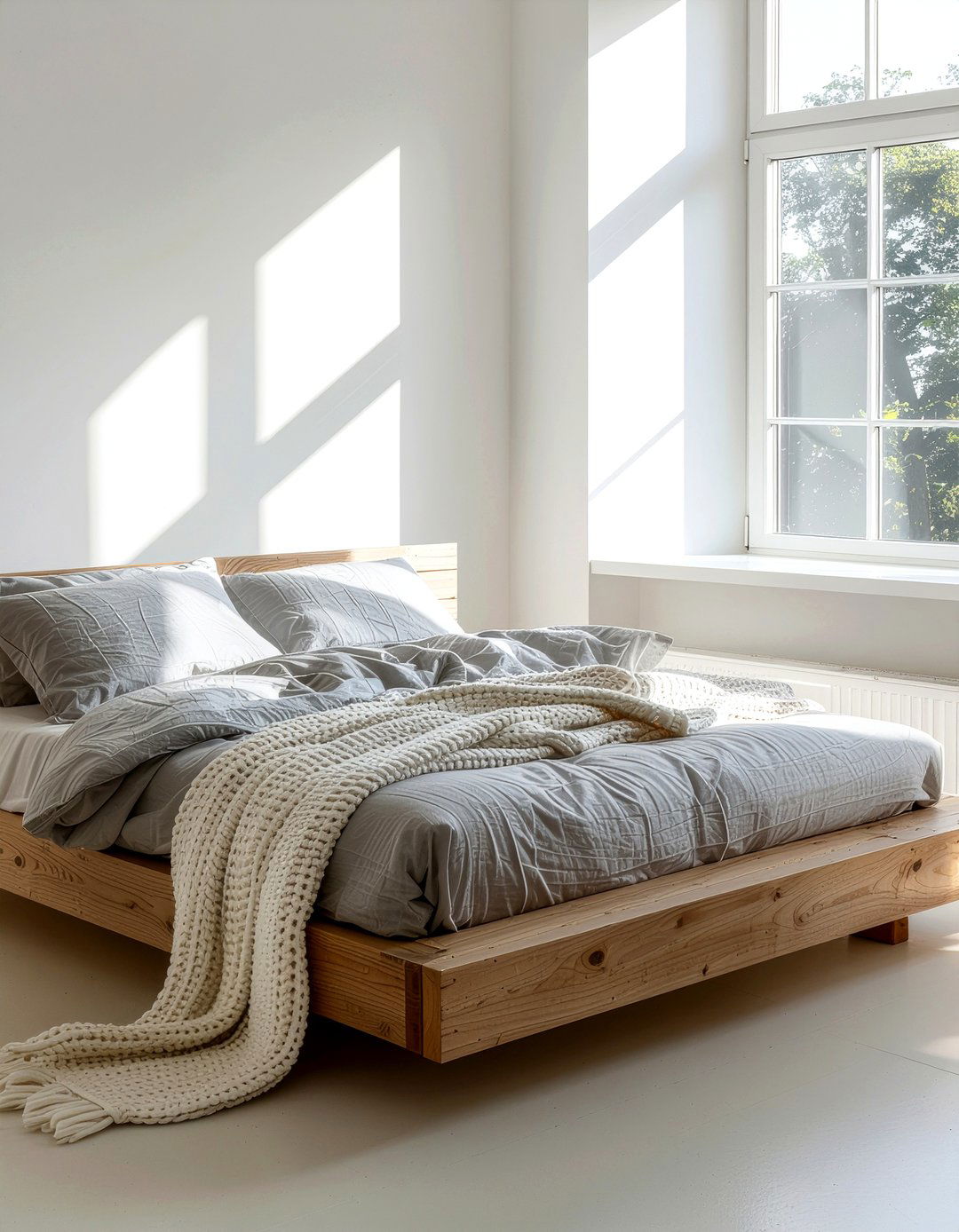 Minimalist Platform Bed - 30 wooden bed frames