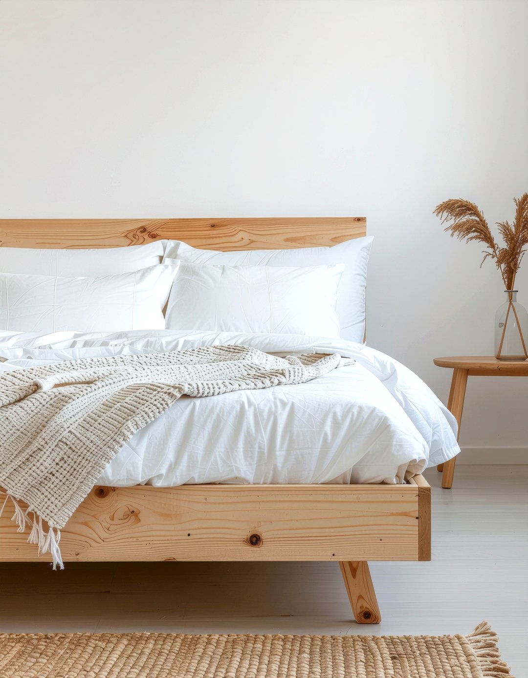 Minimalist Platform Bed - 30 bedroom small space solutions