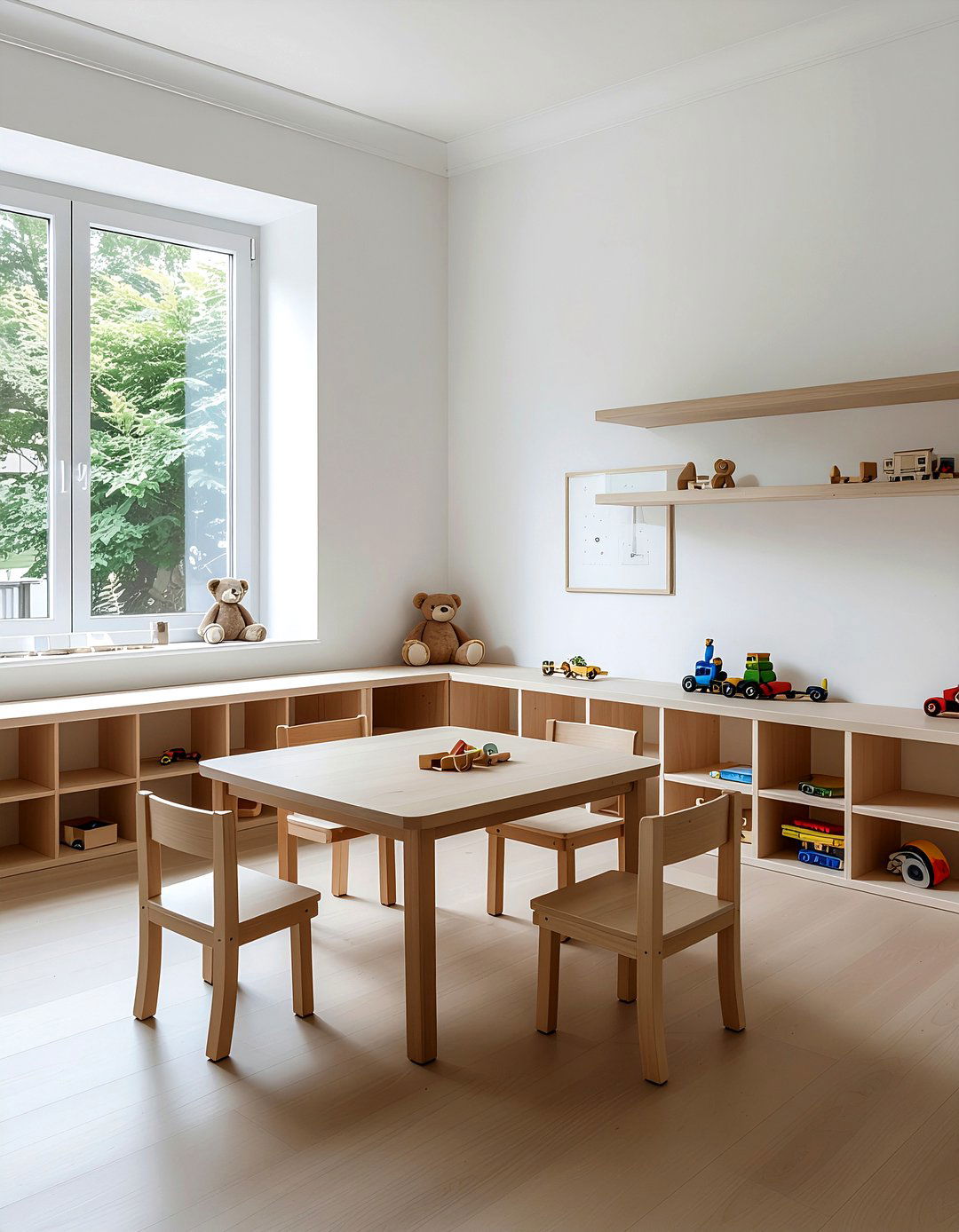 Minimalist Playroom - 30 family home decor ideas