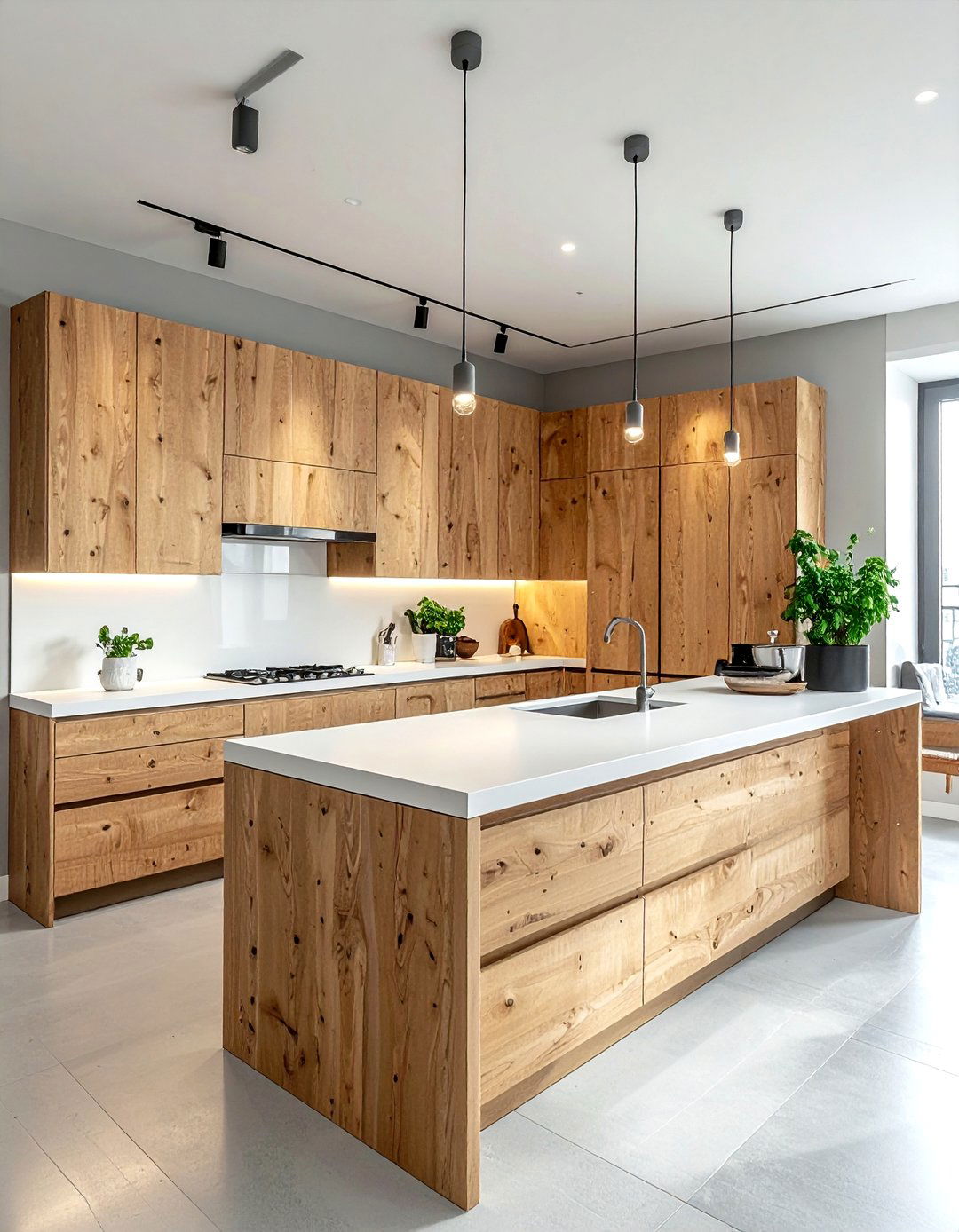 Minimalist Plywood Kitchen - 30 wood kitchen ideas