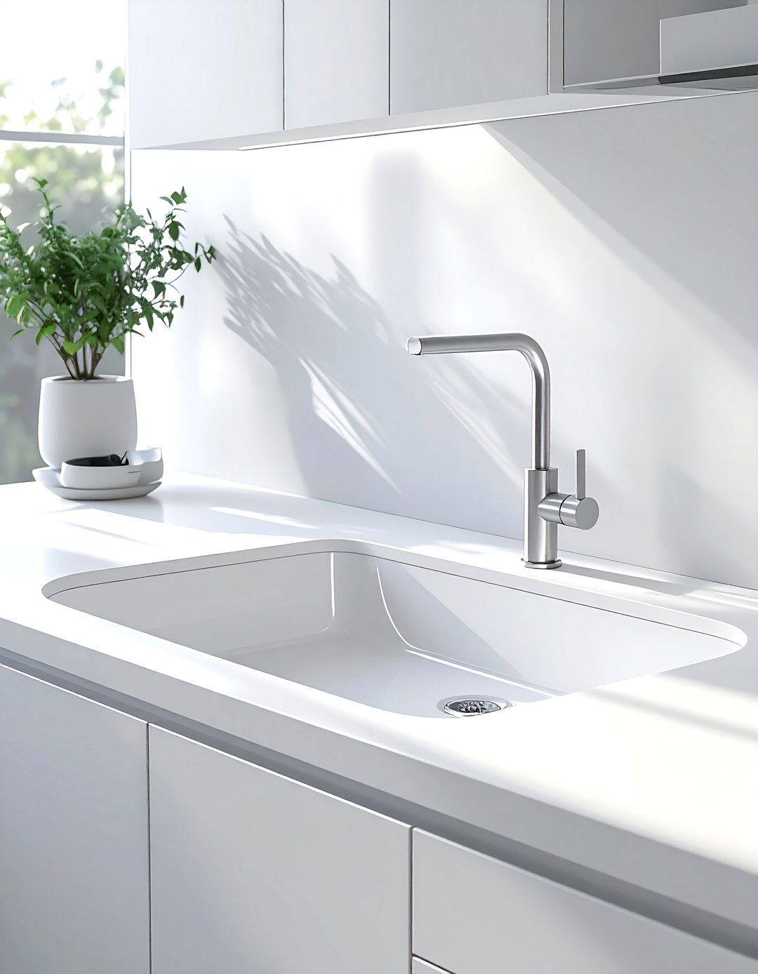 Minimalist Prep Sink - 30 prep sink kitchen ideas