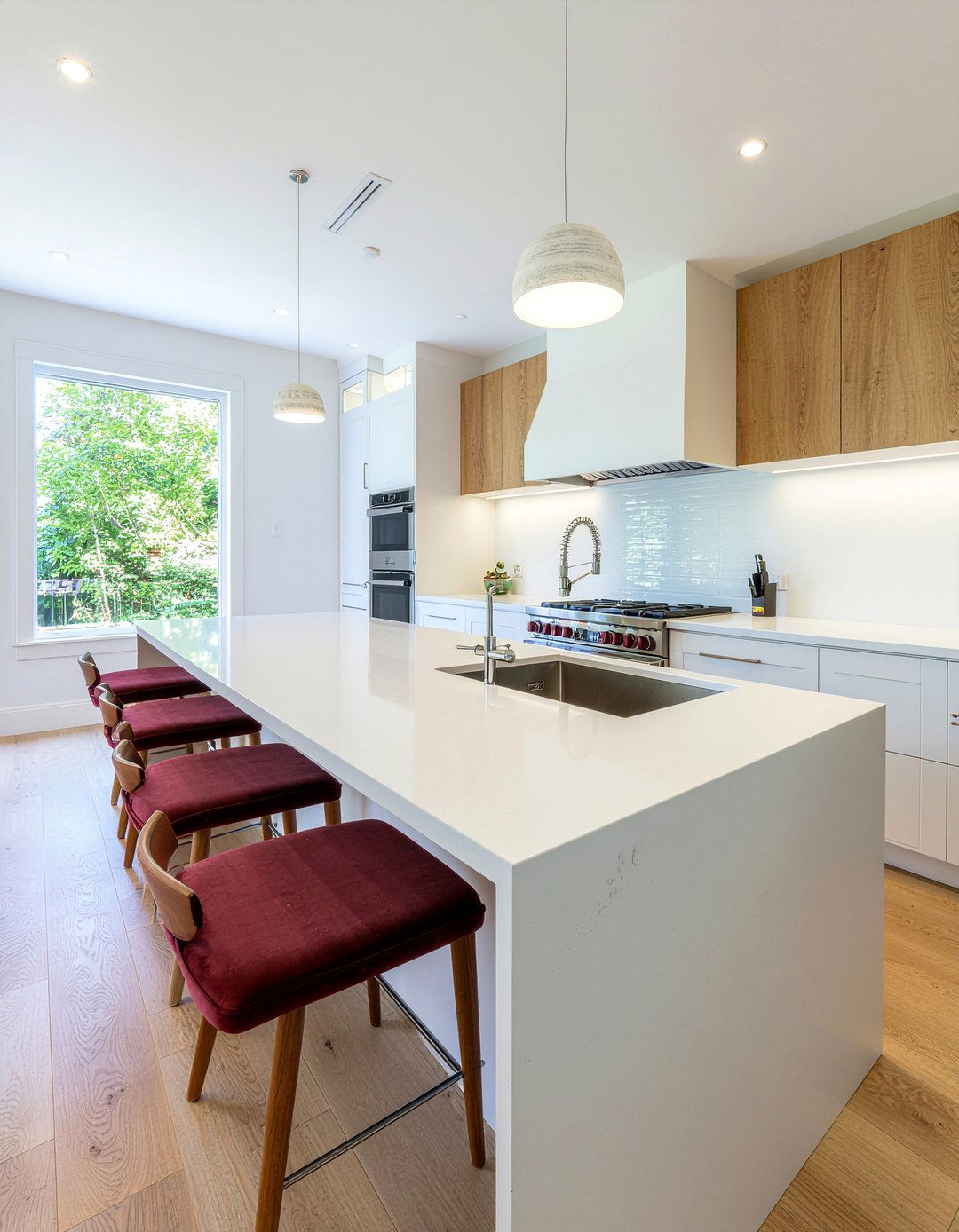 Minimalist Quartz Backsplash - 30 quartz backsplash kitchen ideas