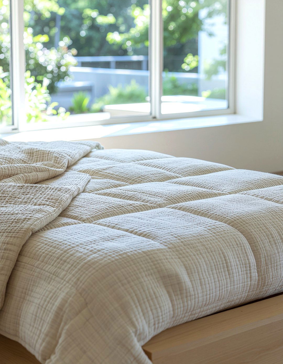 Minimalist Quilted Bedding - 30 quilted bedroom ideas