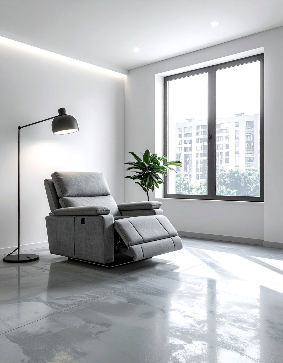 Minimalist Reclining Chair - 30 living room recliners