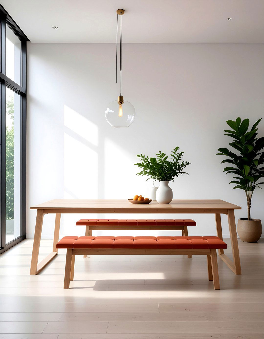 Minimalist Rust Dining Room - 30 rust dining room ideas