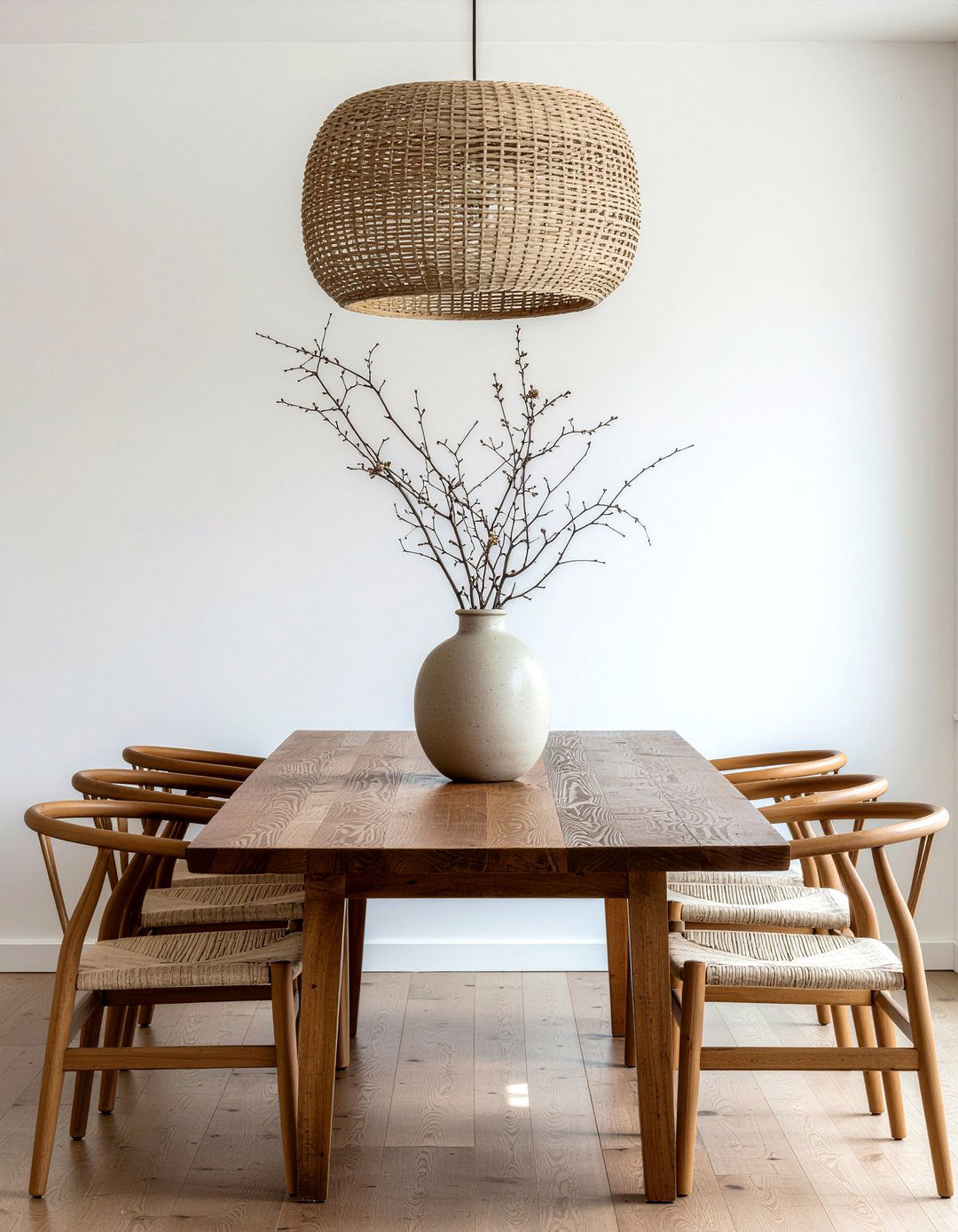 Minimalist Rustic Dining Decor - 30 rustic chic dining room ideas