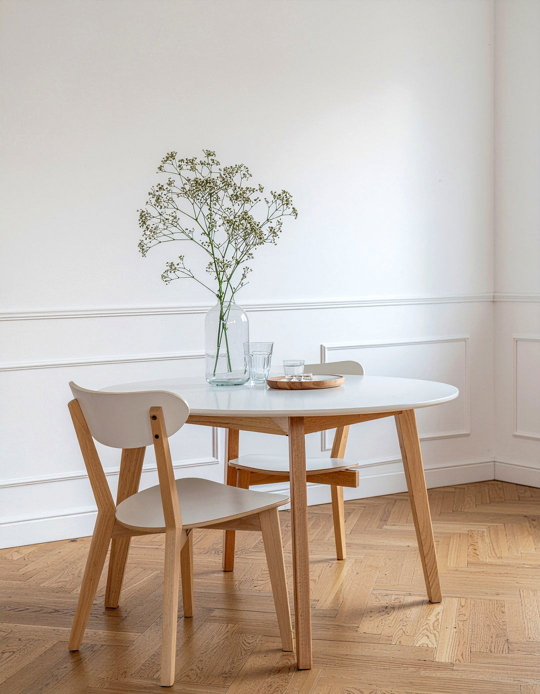 Minimalist Scandi Dining Set - 30 dining room makeover ideas