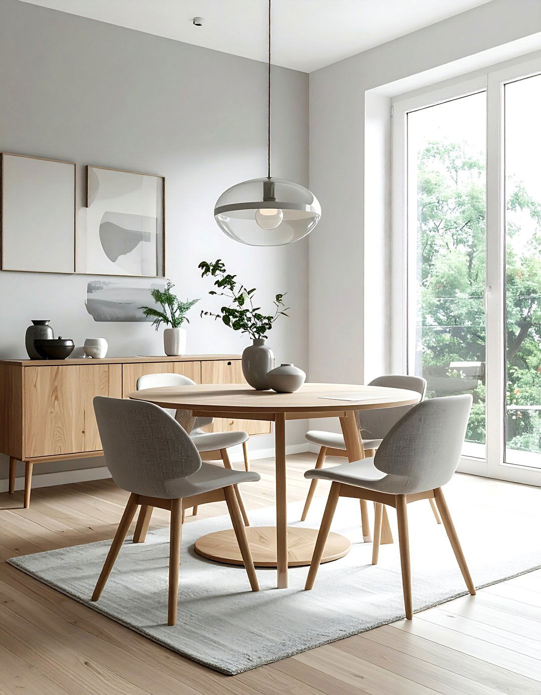 Minimalist Scandinavian Dining Room - 30 bespoke dining room ideas