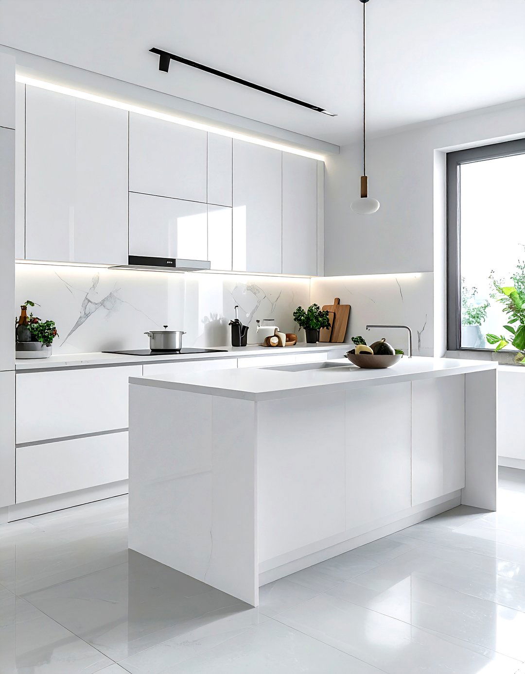 Minimalist Scullery - 30 kitchen second kitchen ideas