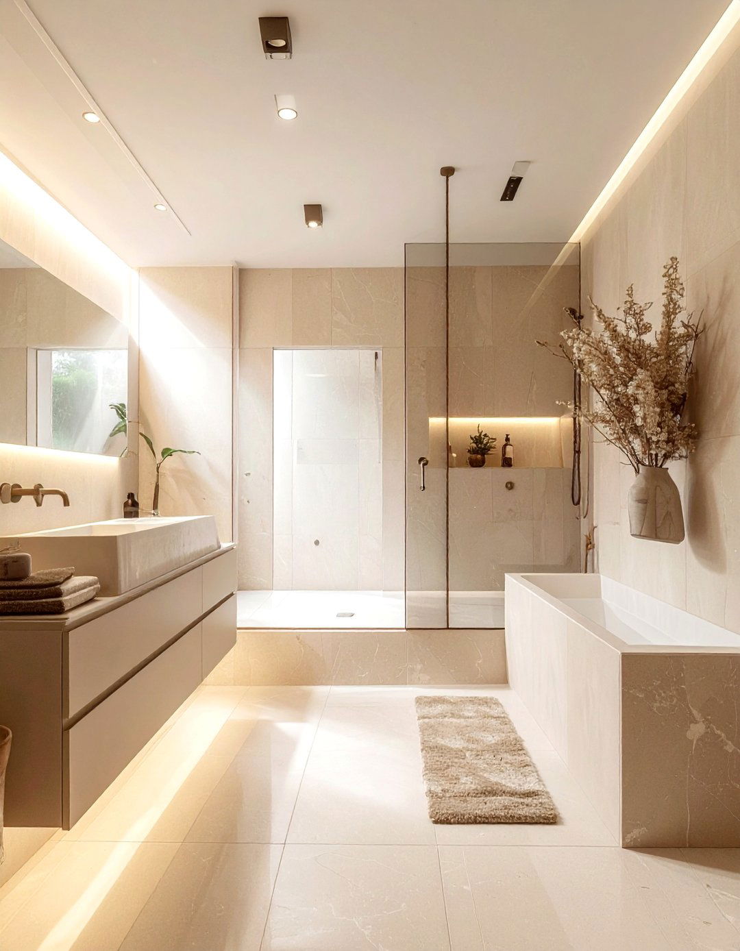 Minimalist Spa Bathroom - 30 chic bathroom ideas