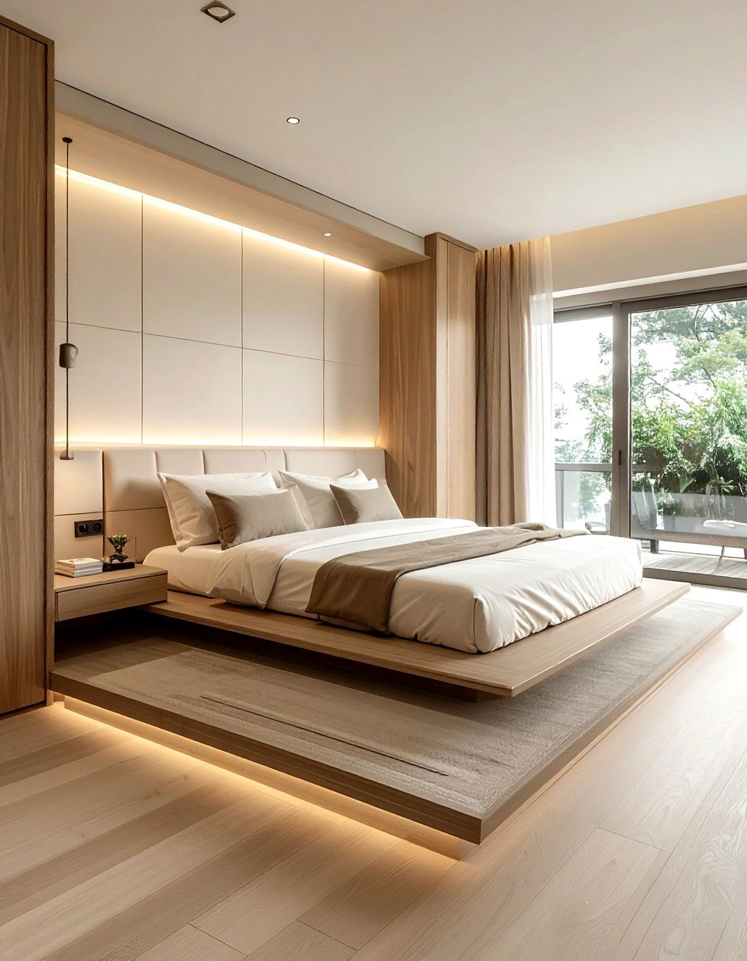 Minimalist Suite - 30 model home bedroom ideas