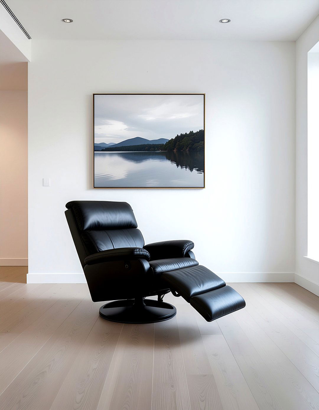 Minimalist Swivel Recliner - 30 living room swivel recliner ideas