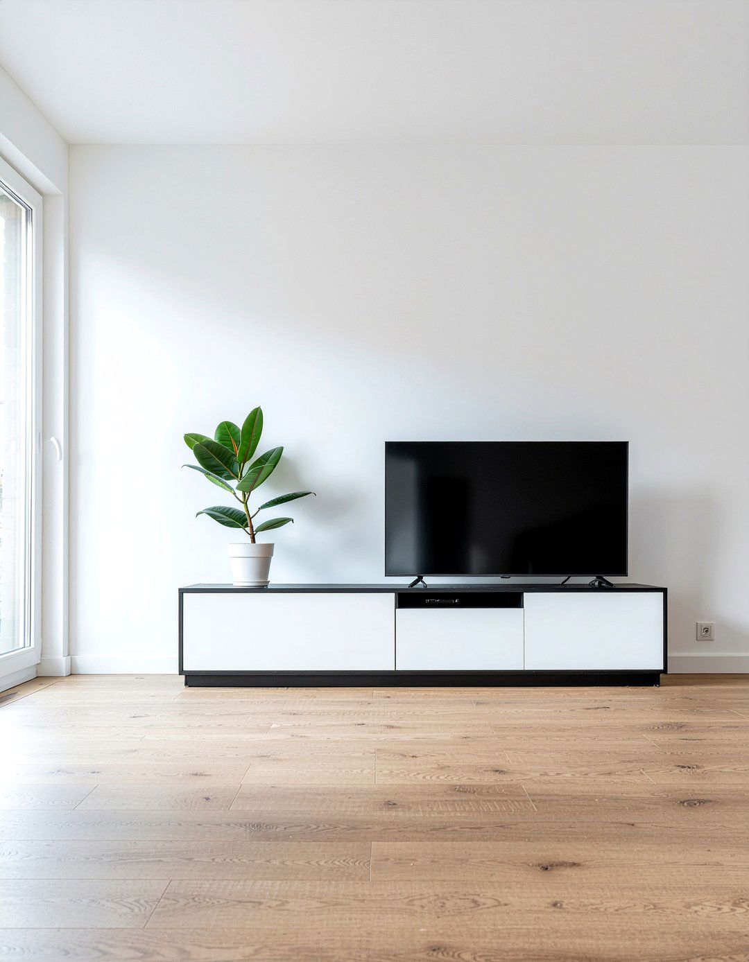 Minimalist TV Unit - 30 living room entertainment center ideas