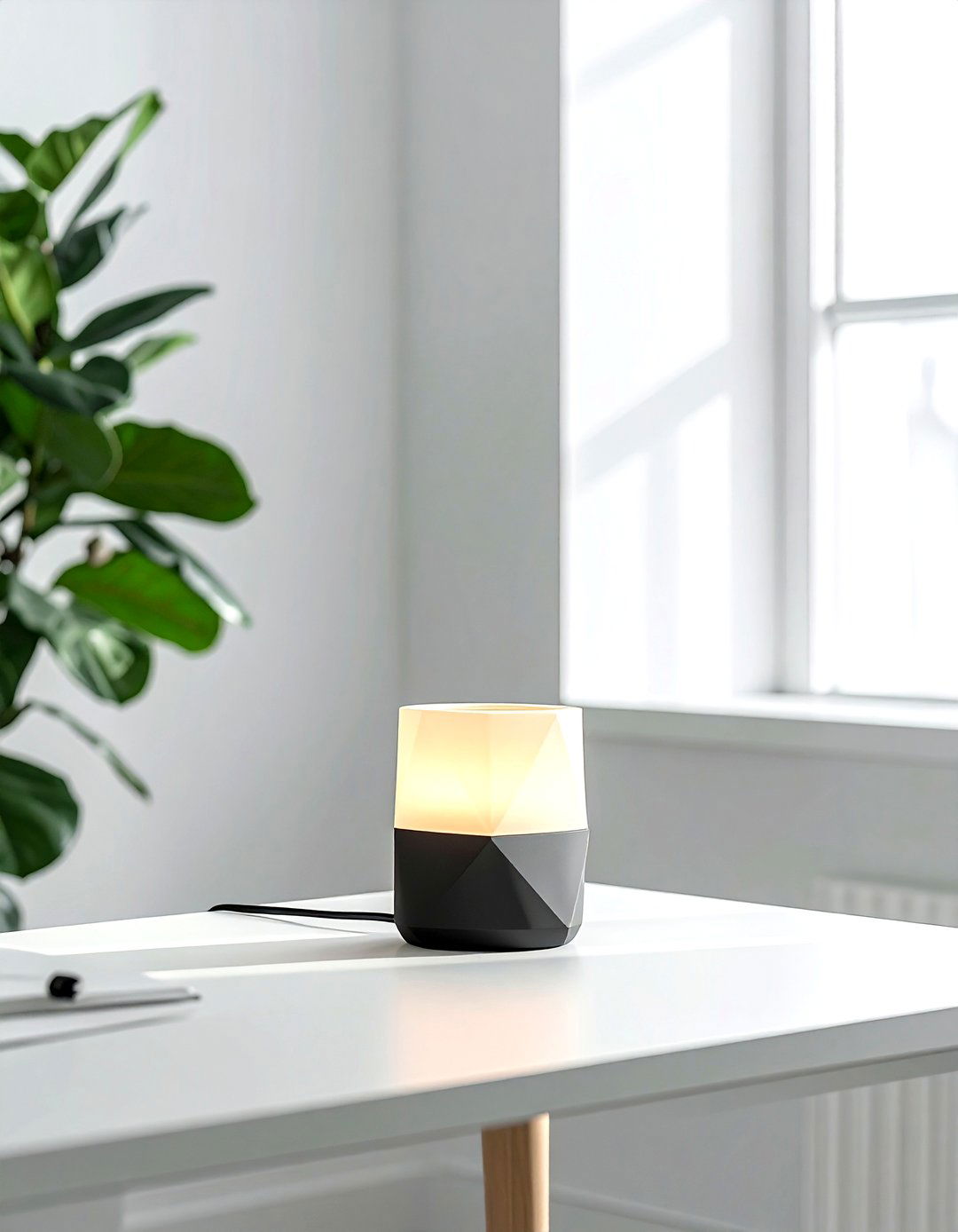 Minimalist Table Lamp - 30 light decor ideas