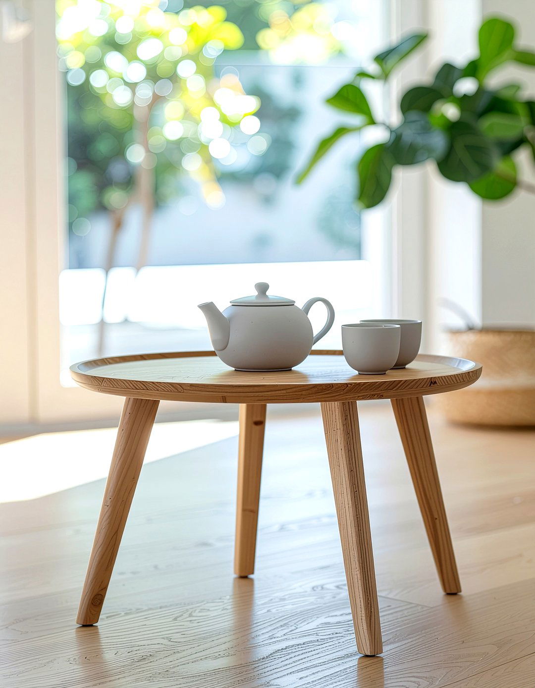 Minimalist Tea Station - 30 dining room tea service ideas