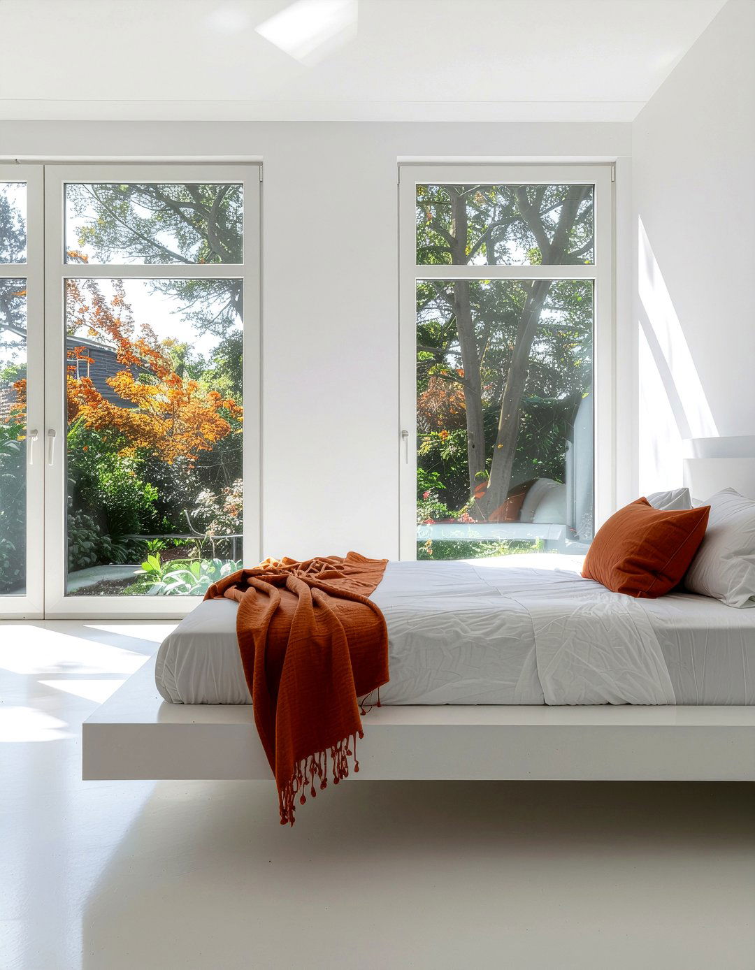 Minimalist Terracotta Bedroom - 30 terracotta bedroom ideas