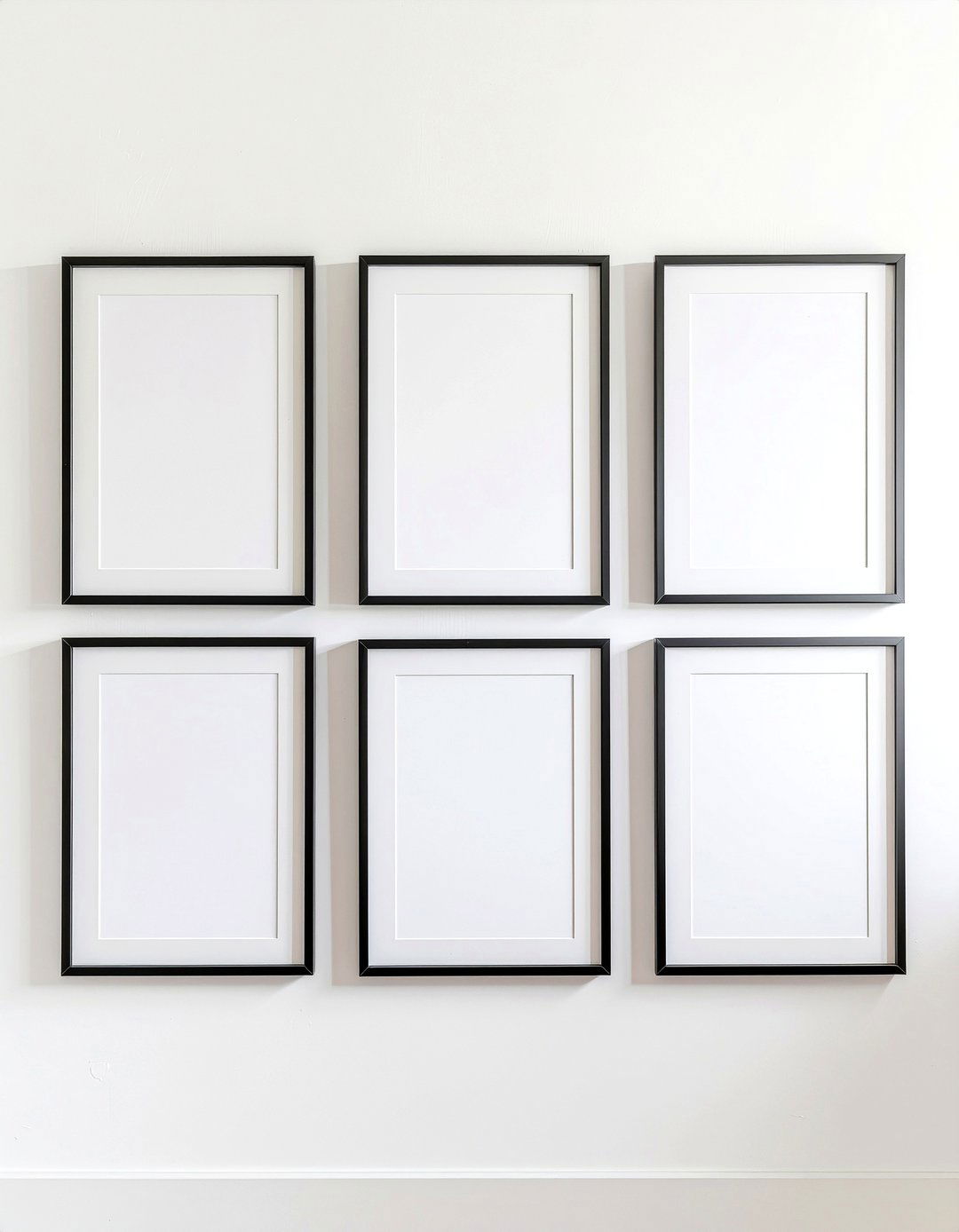 Minimalist Thin Frame - 30 family photo decor ideas
