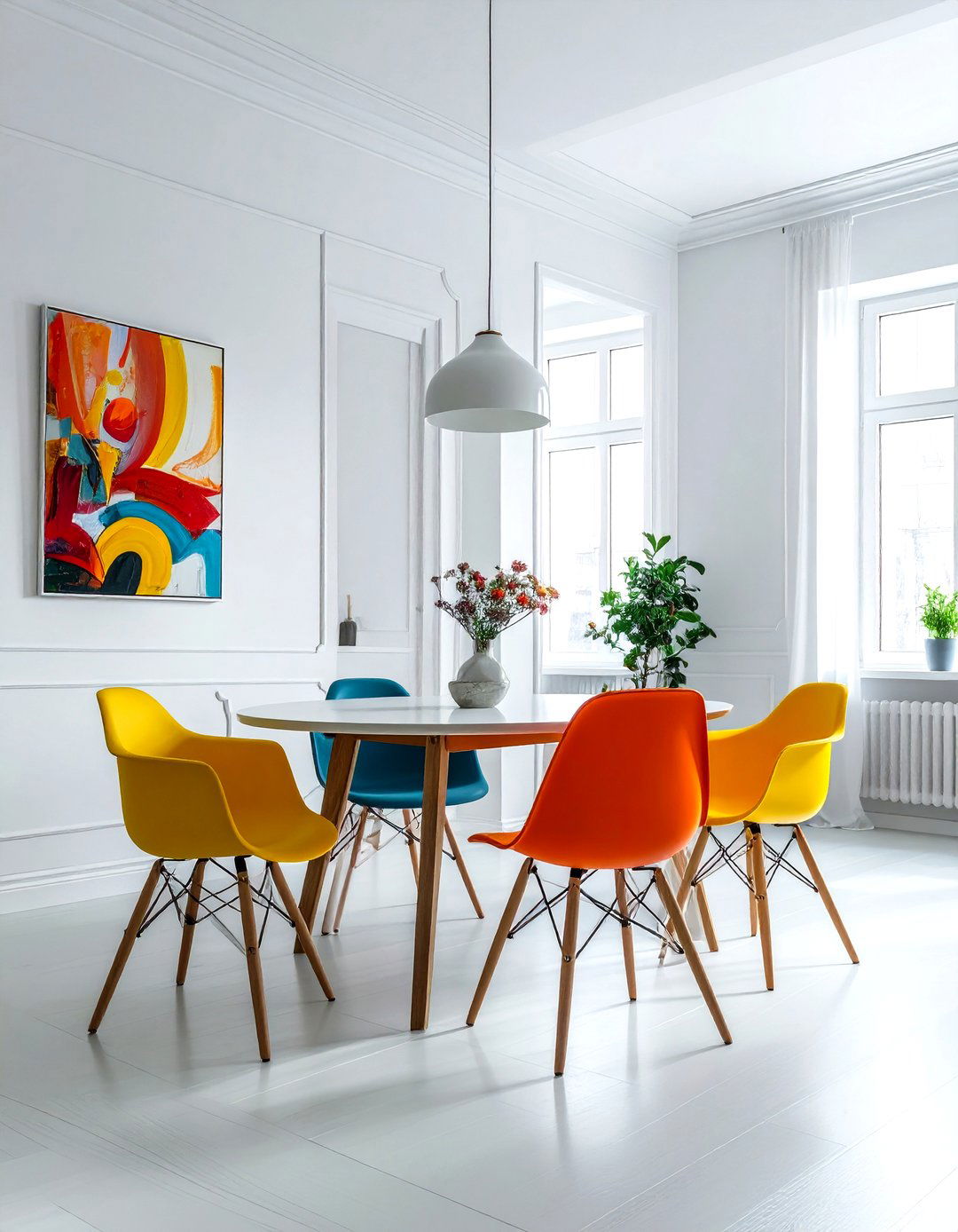 Minimalist Thin Molding - 30 dining room crown molding ideas