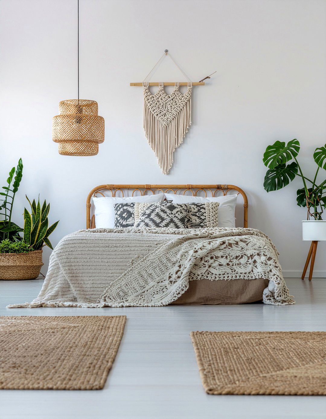 Minimalist To Bohemian Bedroom - 30 bedroom transition ideas
