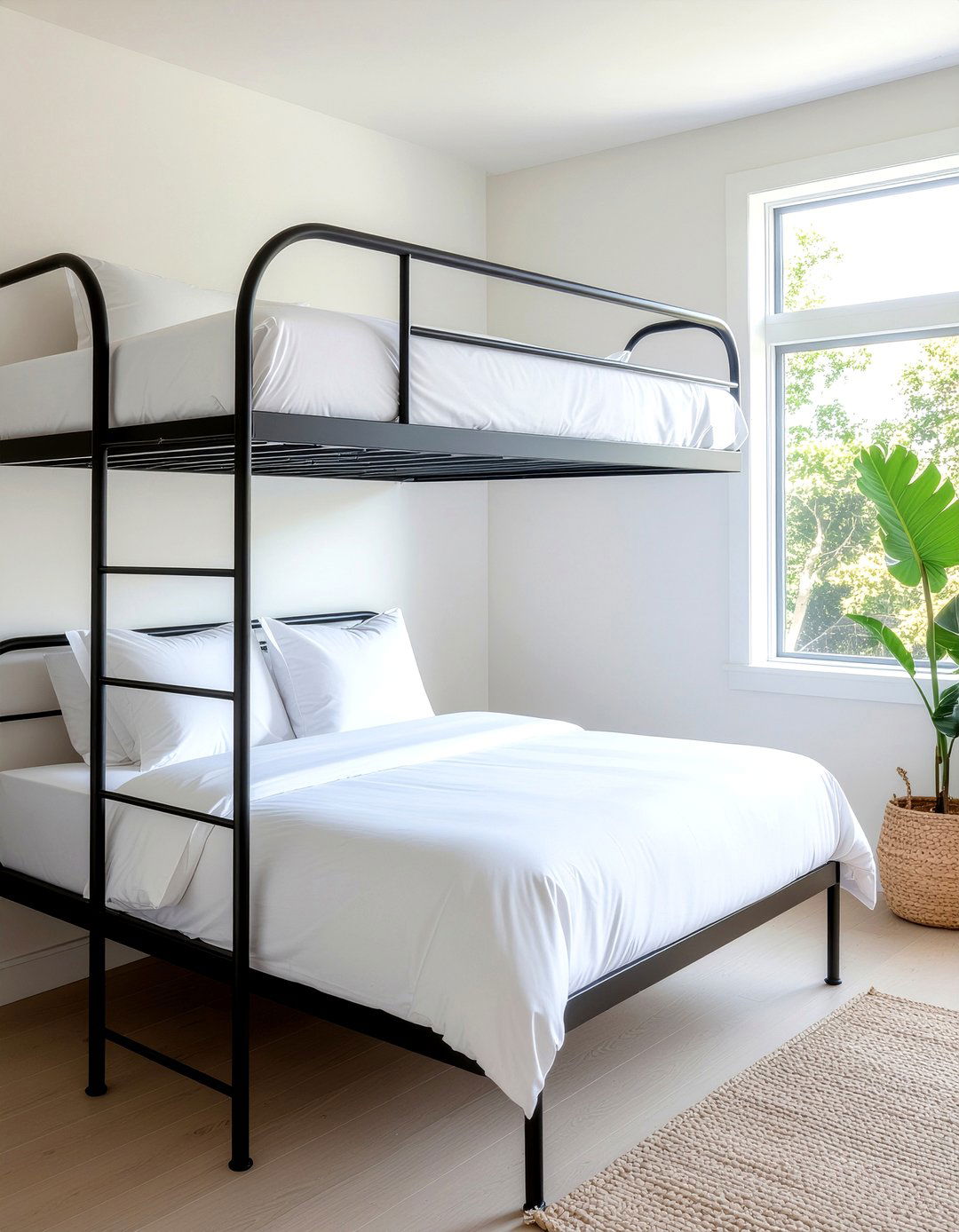 Minimalist Triple Bunk Bed - 30 triple bunk bed ideas