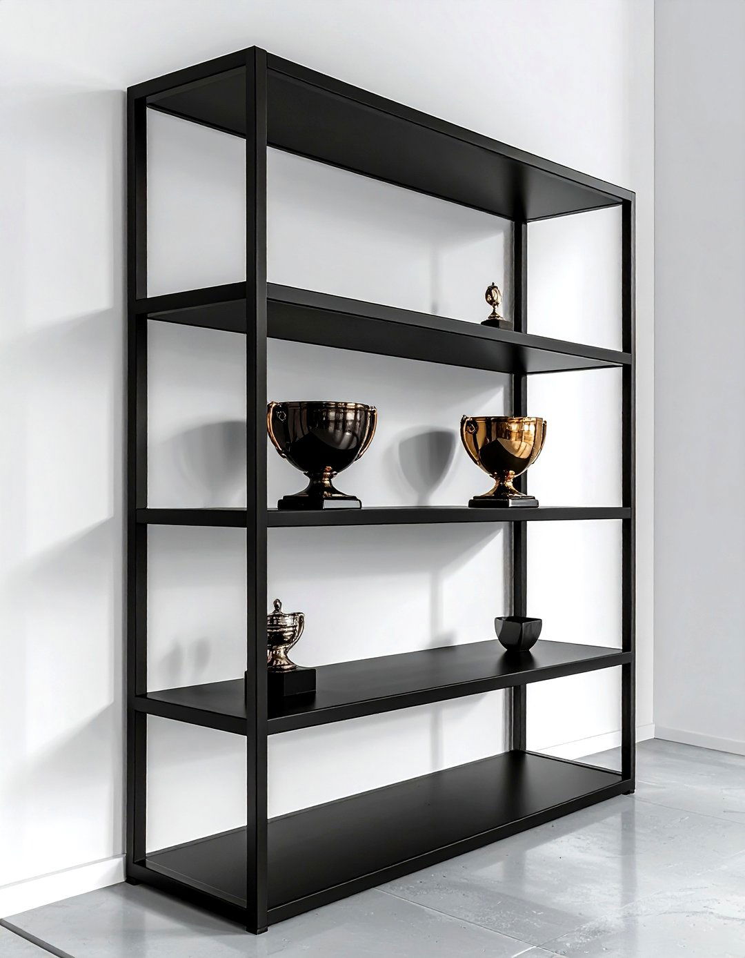 Minimalist Trophy Shelf - 30 trophy display ideas