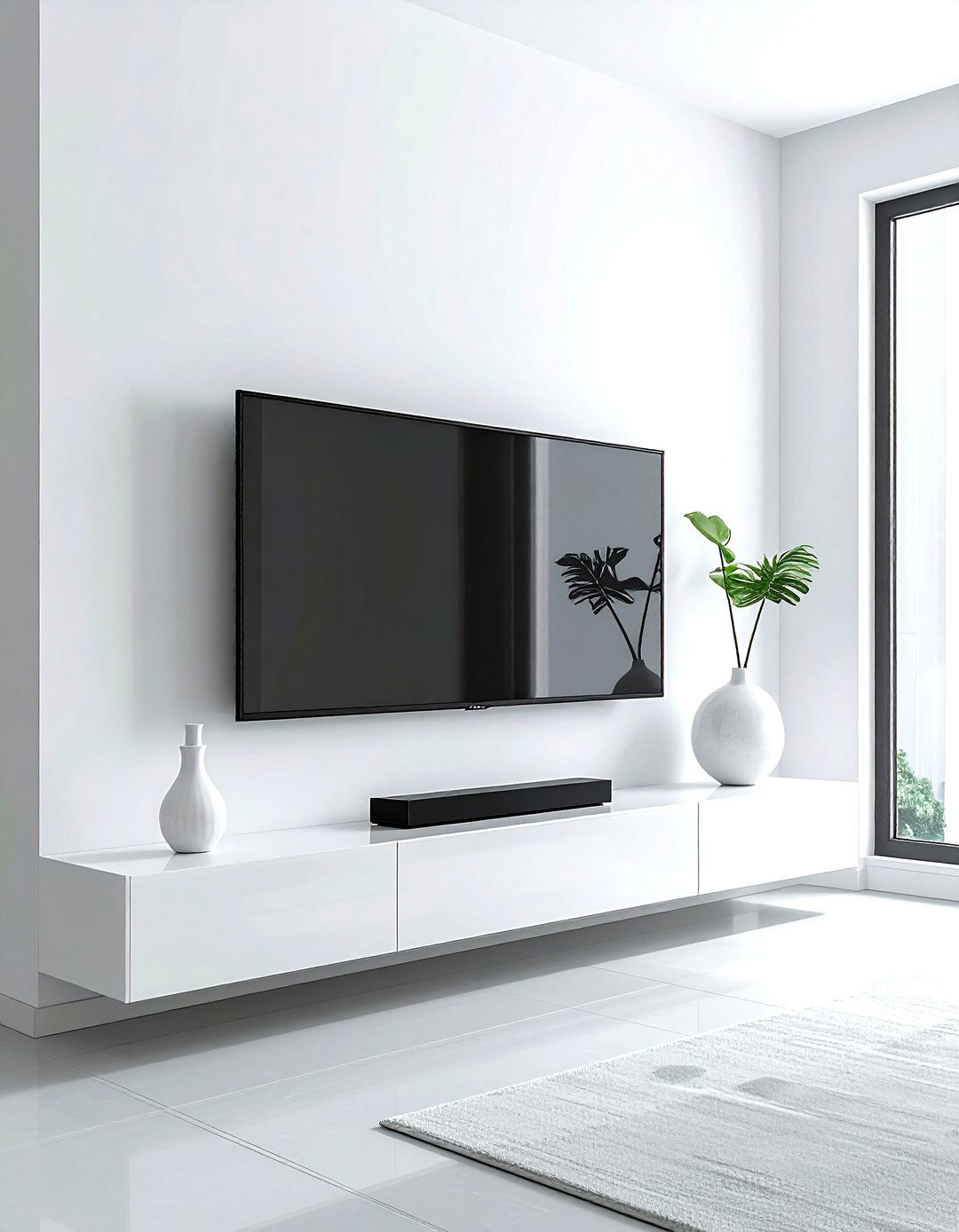 Minimalist Tv Setup - 30 living room tv ideas