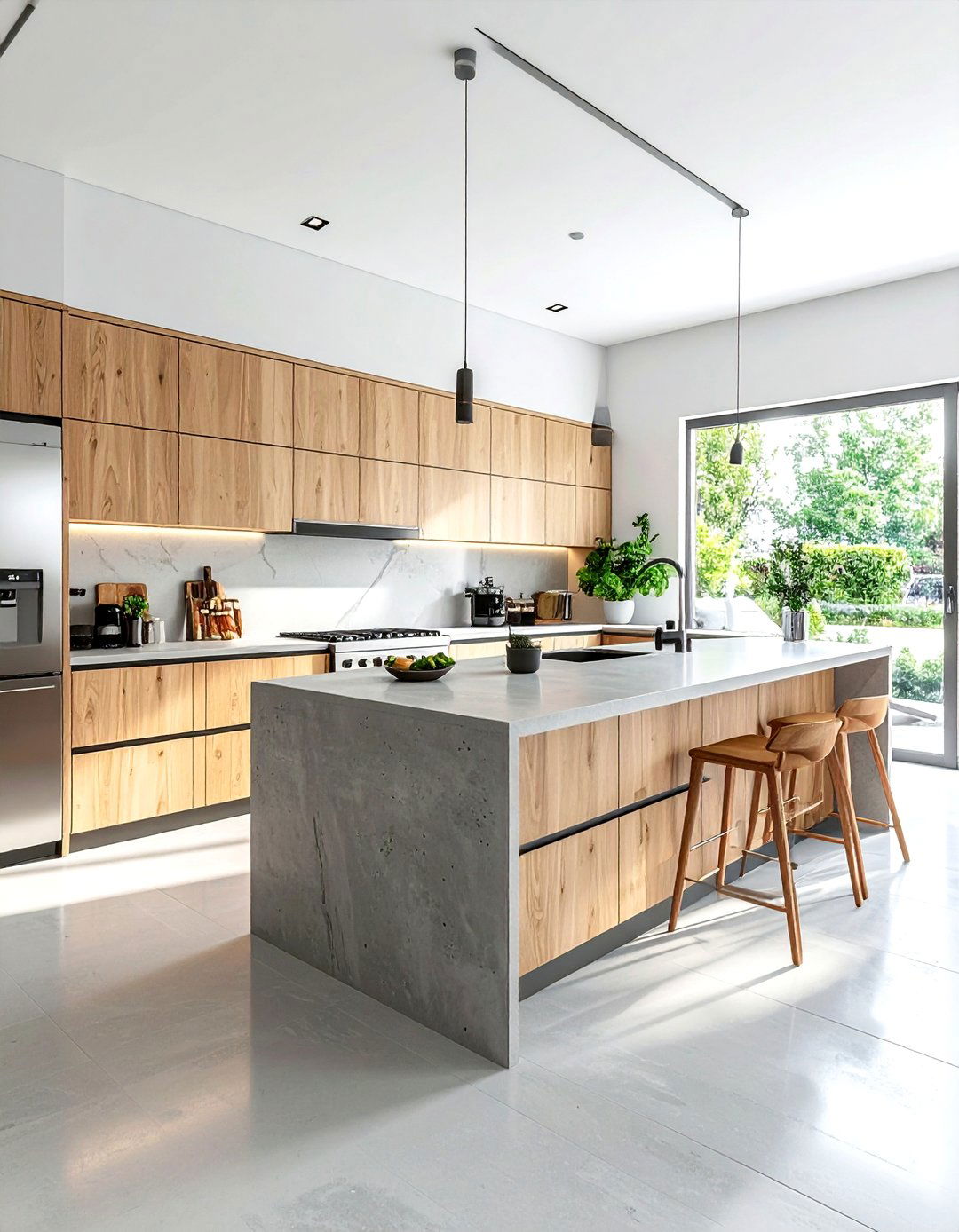 Minimalist U shaped kitchen - 30 U-shaped kitchen ideas