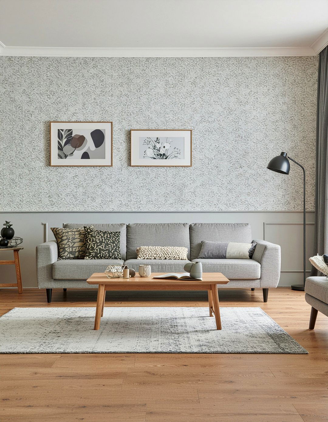 Minimalist Wallpaper - 30 living room accent wall wallpapers