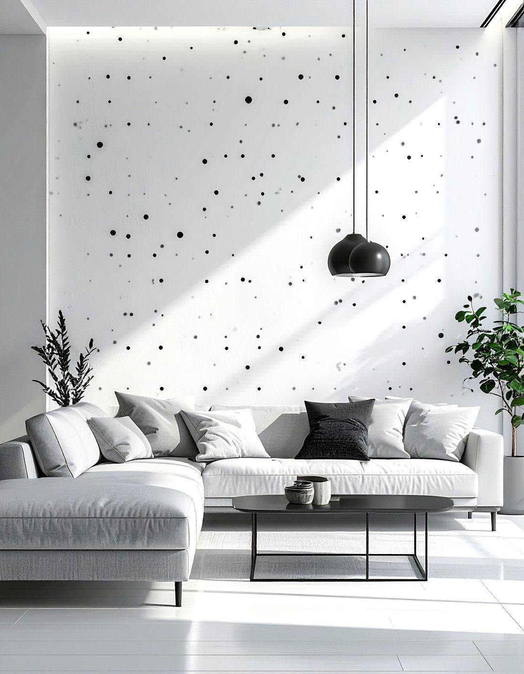 Minimalist Wallpaper - 30 living room peel and stick wallpapers