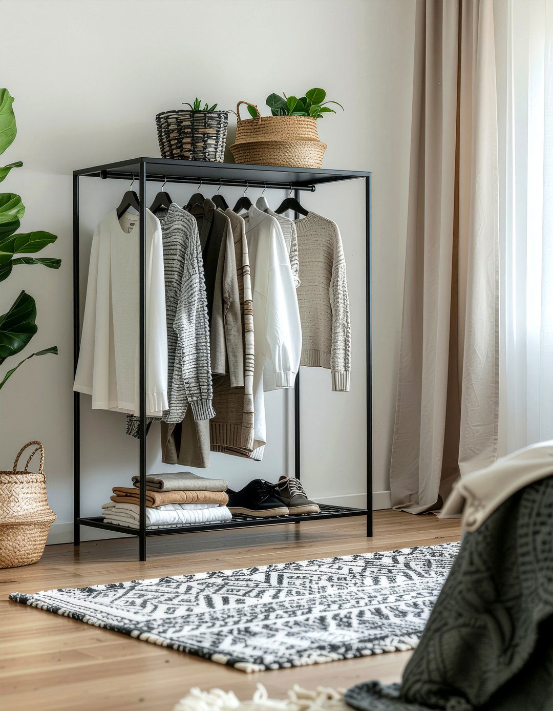 Minimalist Wardrobe - 30 bedroom upgrade ideas