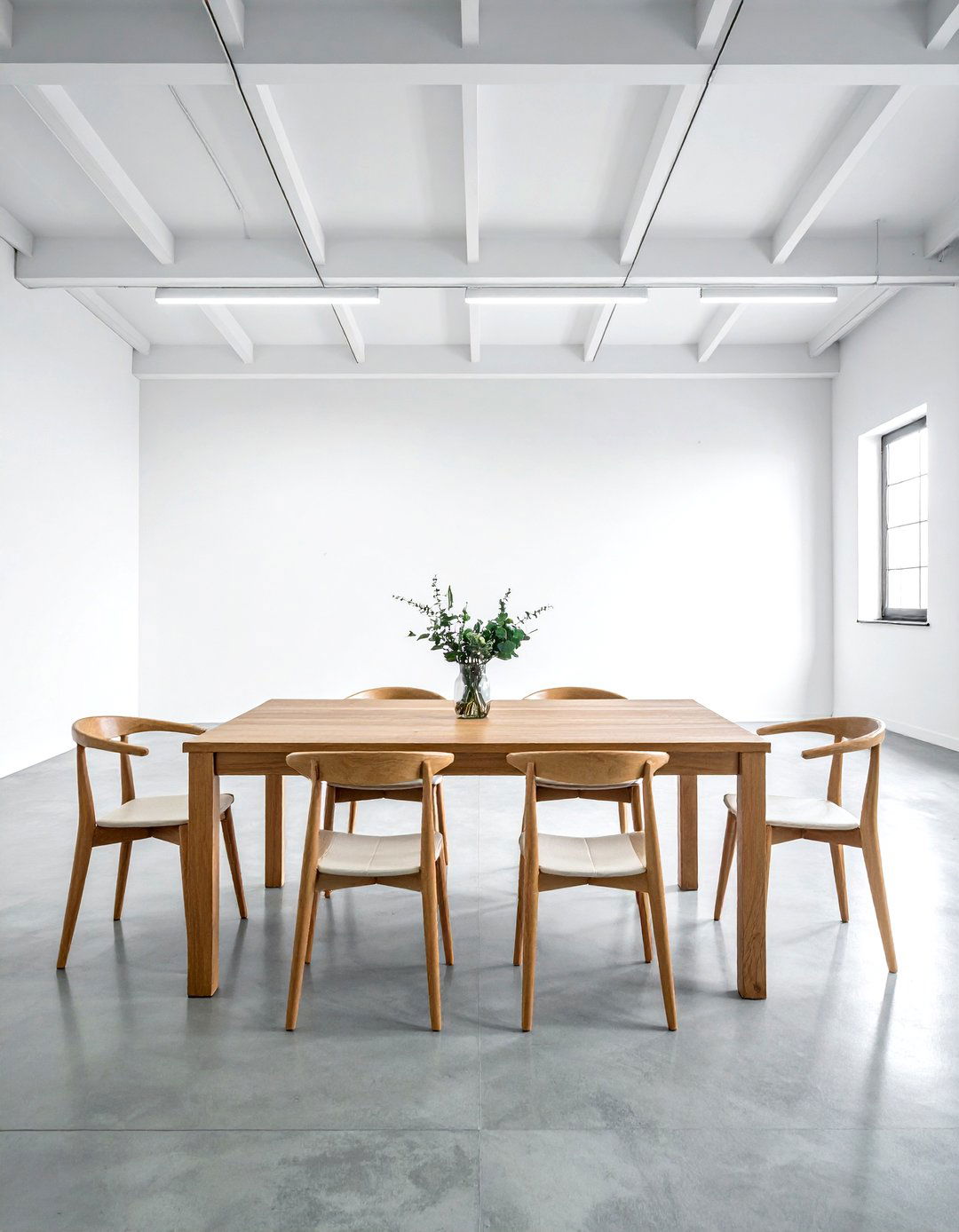 Minimalist Warehouse Dining Area - 30 warehouse dining room ideas