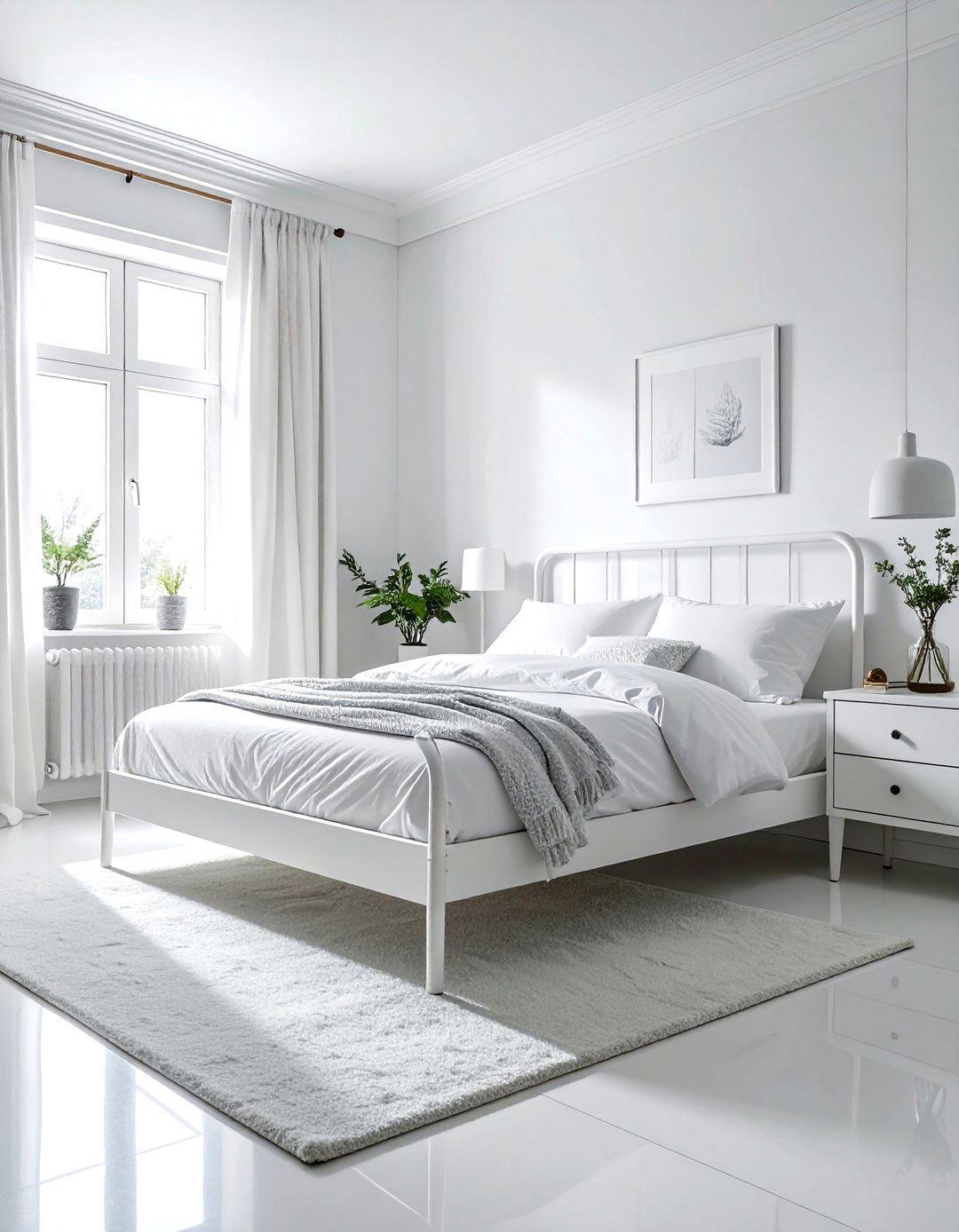 Minimalist White Bedroom - 30 white bedroom furniture ideas