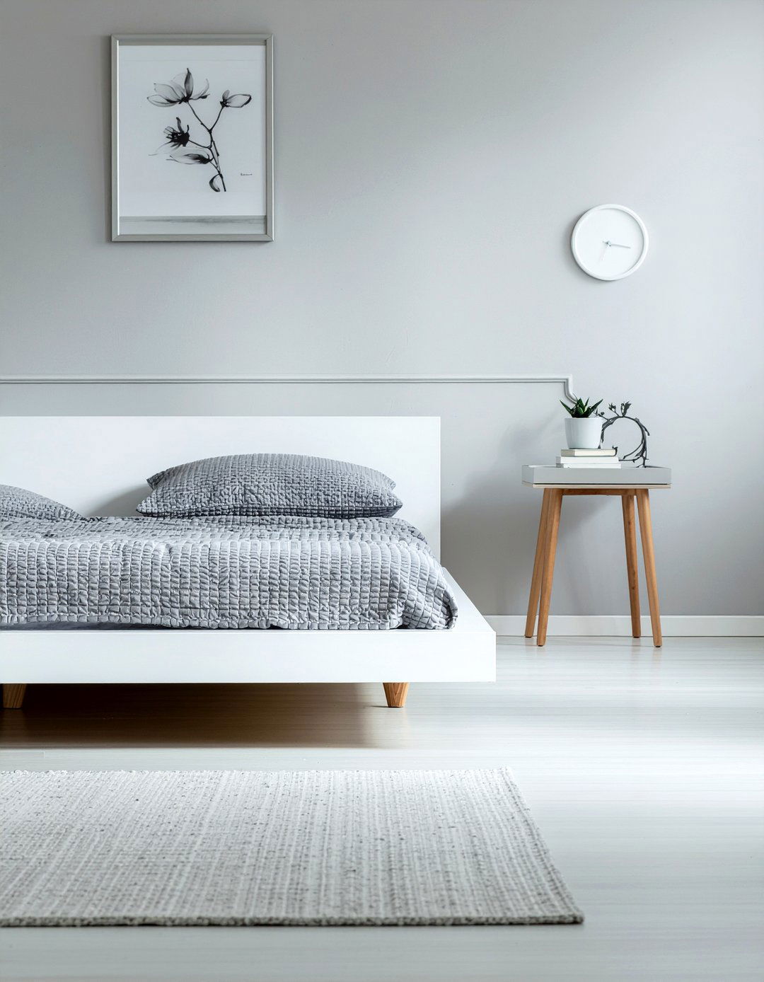 Minimalist White Bedroom - 30 all white bedroom ideas