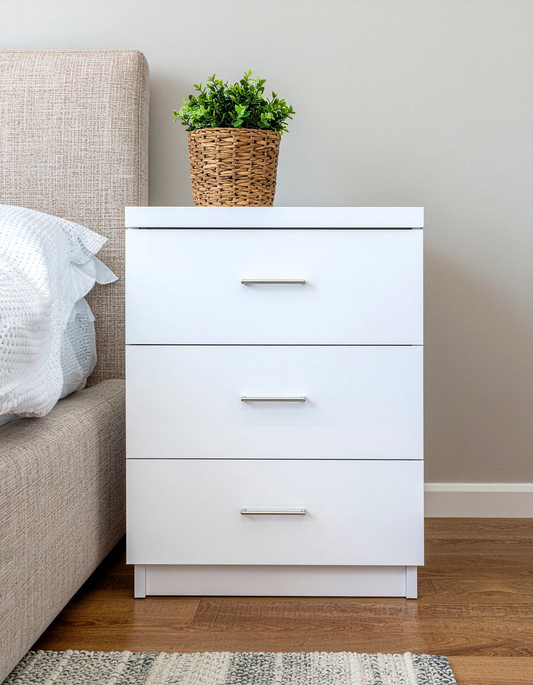 Minimalist White Storage Box - 30 bedroom storage chests
