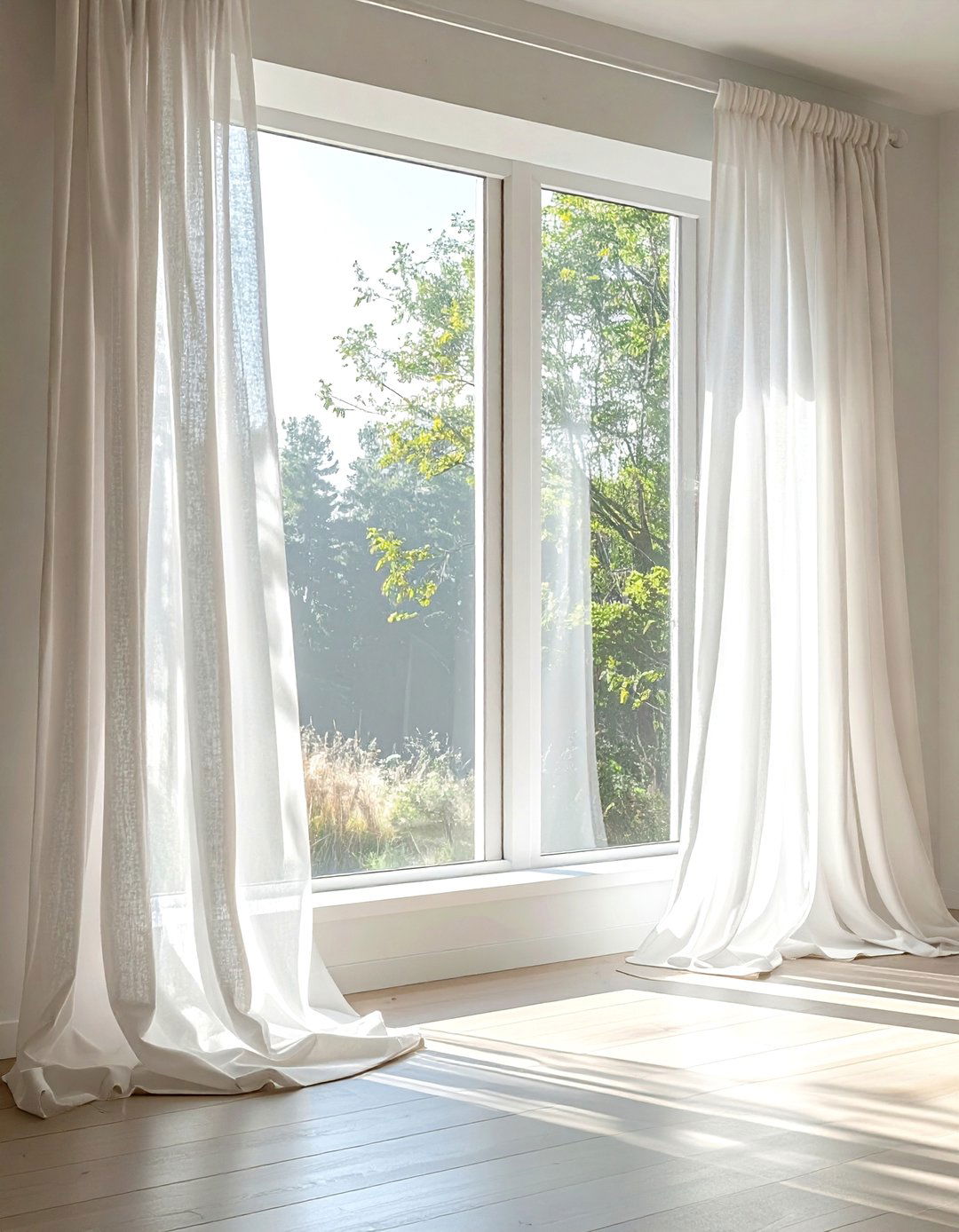 Minimalist Window Treatment - 30 minimalist home decor ideas