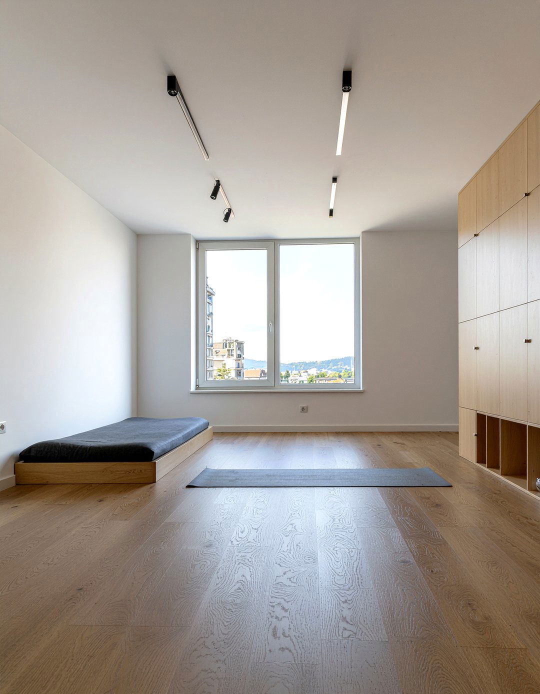 Minimalist Yoga Space - 30 yoga bedroom ideas