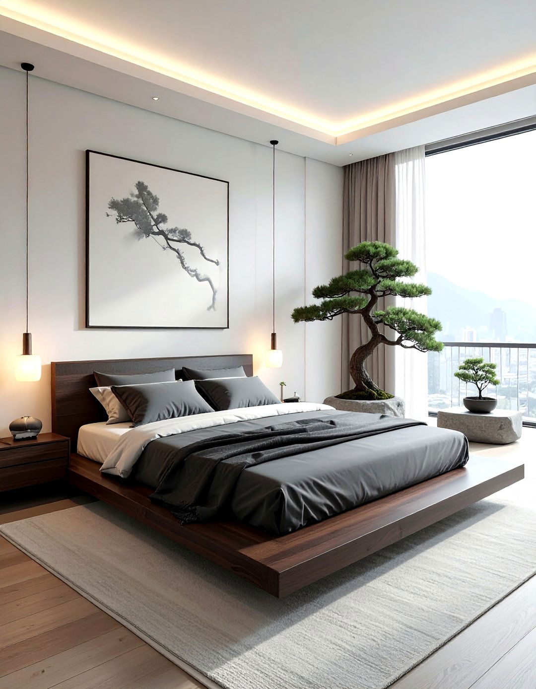 Minimalist Zen Bedroom - 30 retreat bedroom ideas