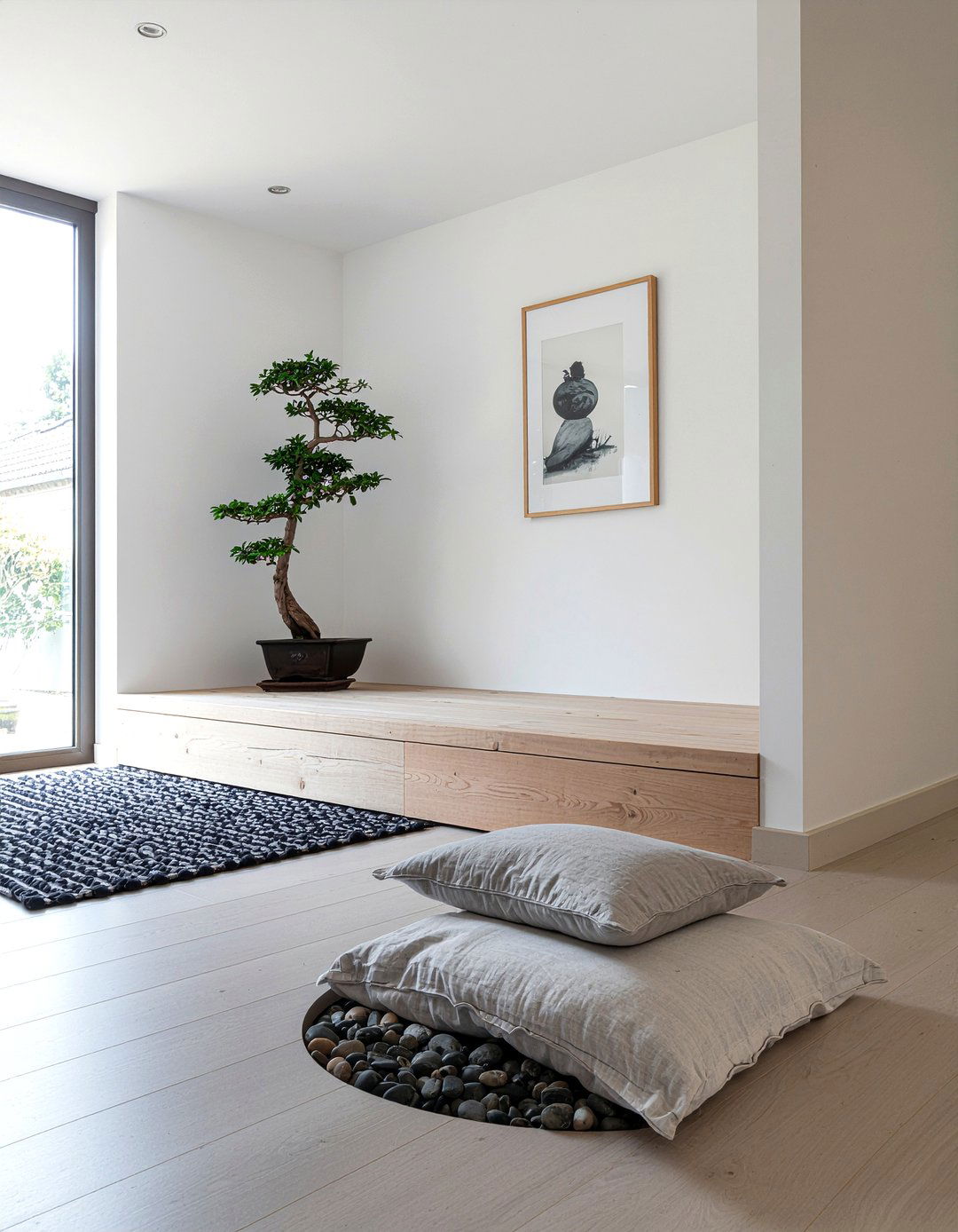 Minimalist Zen Space - 30 living room nook ideas