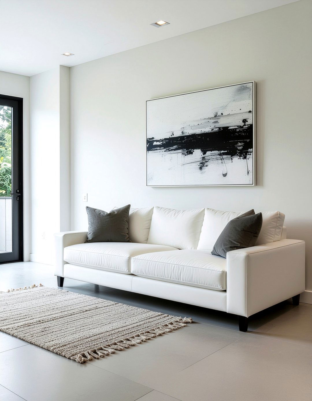 Minimalist basement - 30 basement living room ideas