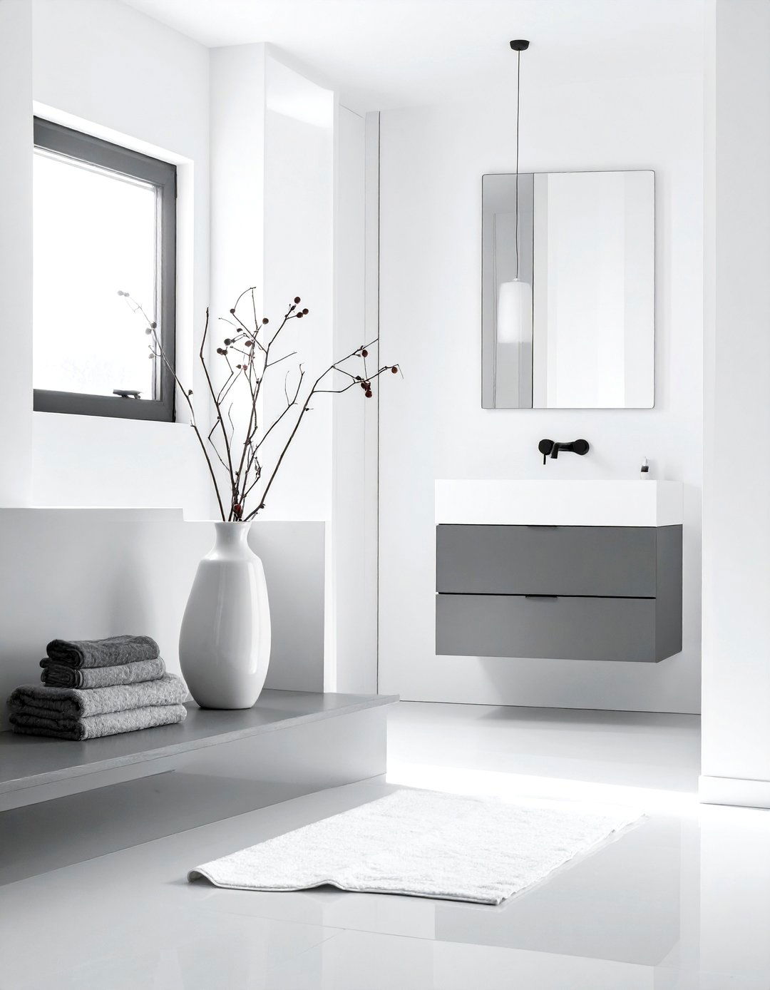 Minimalist bathroom decor - 30 calming bathroom ideas