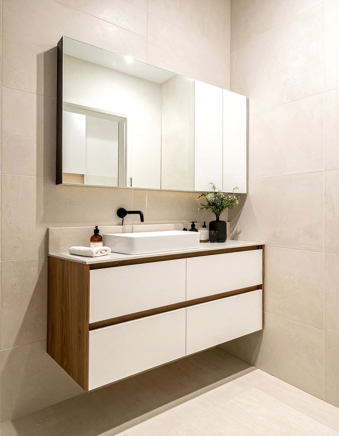 Minimalist bathroom vanity - 30 bathroom vanity cabinet ideas