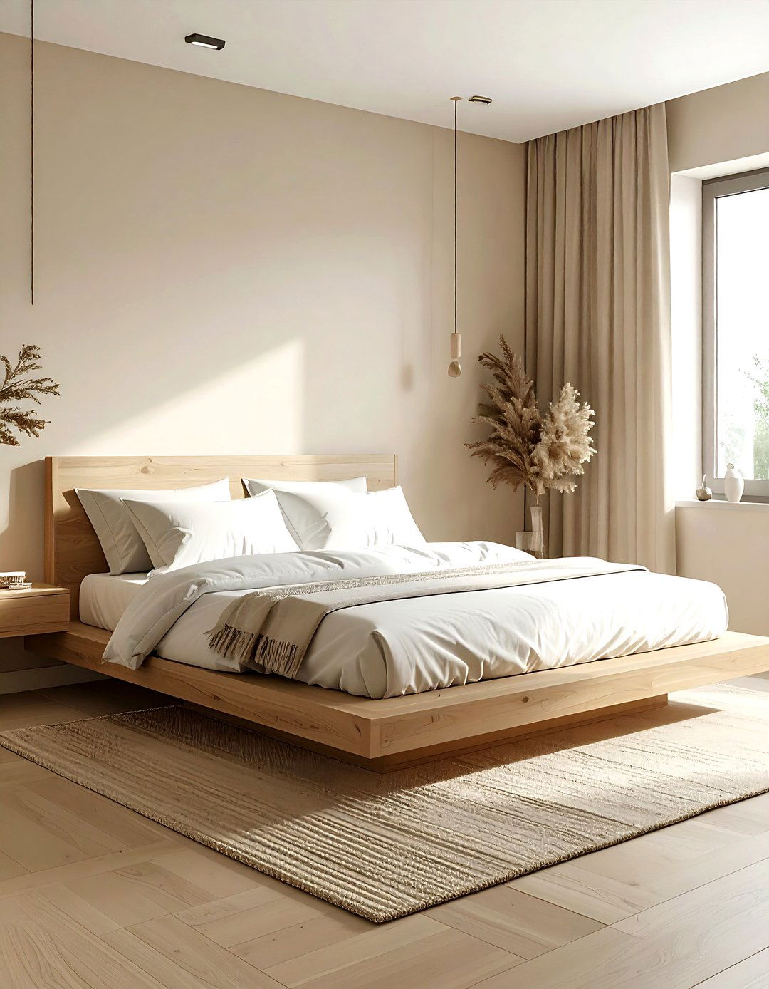 Minimalist bedroom - 30 crisp decor ideas