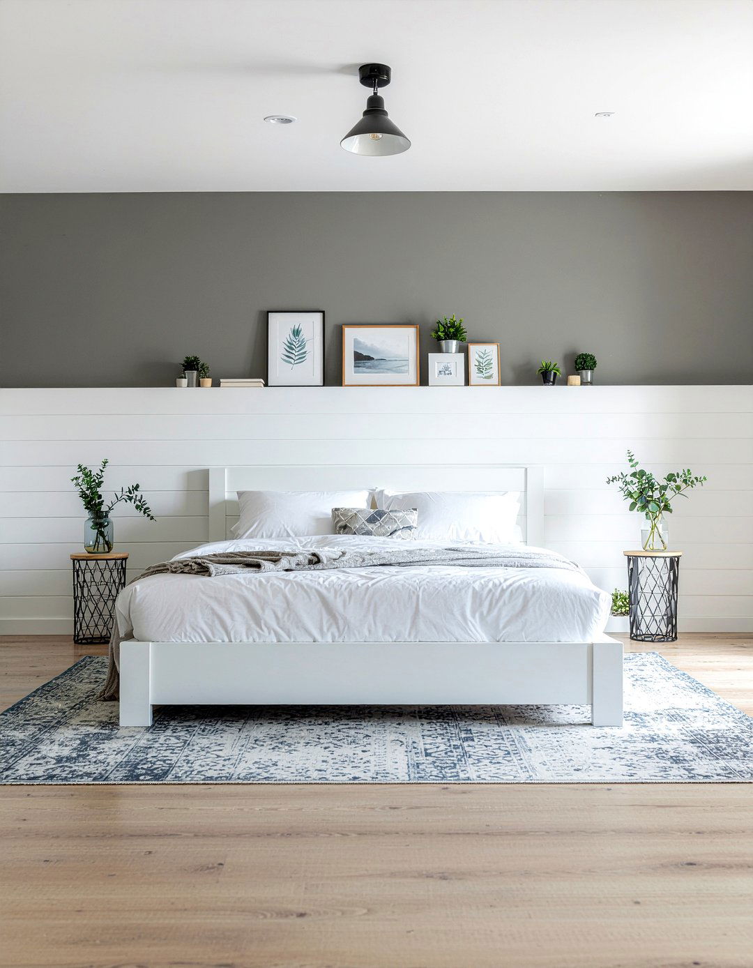 Minimalist bedroom shiplap - 30 bedroom shiplap walls