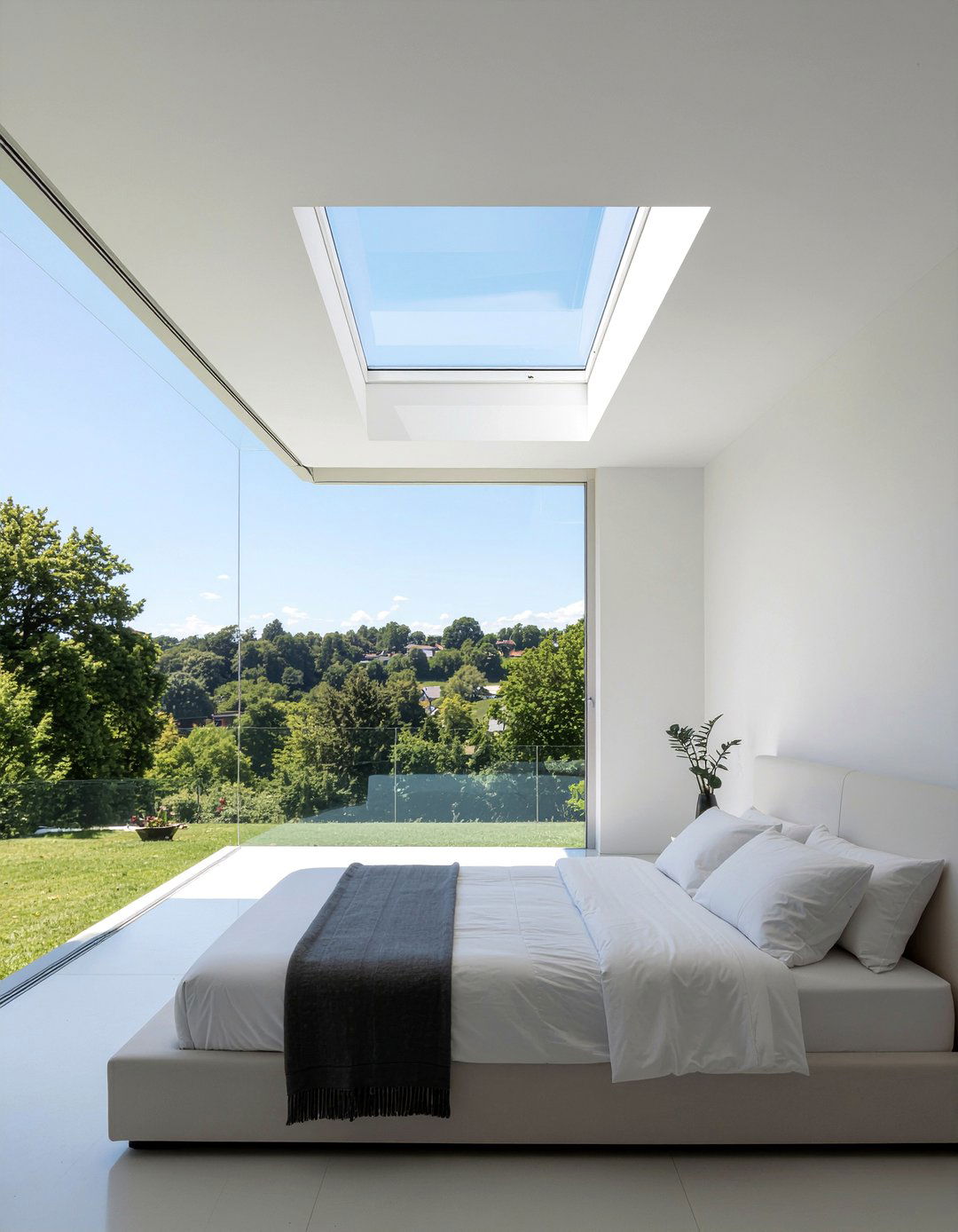 Minimalist bedroom skylight - 30 bedroom skylights