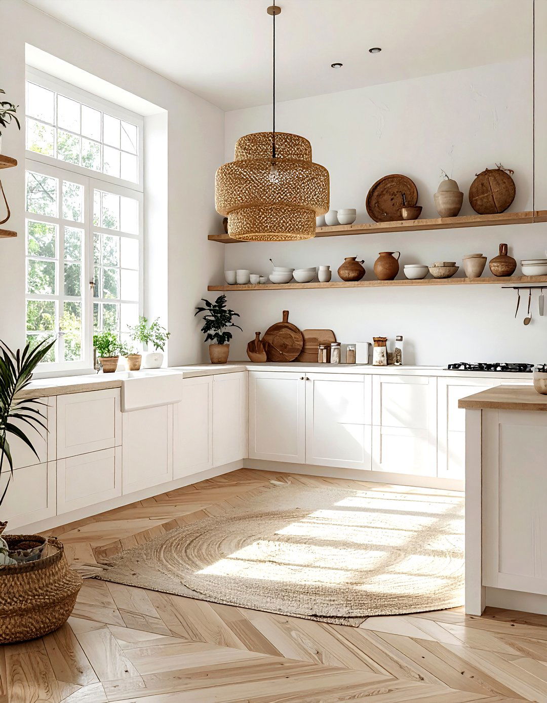 Minimalist boho kitchen - 30 kitchen style mixing ideas