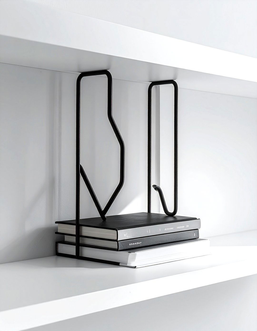 Minimalist bookend - 30 bookend ideas